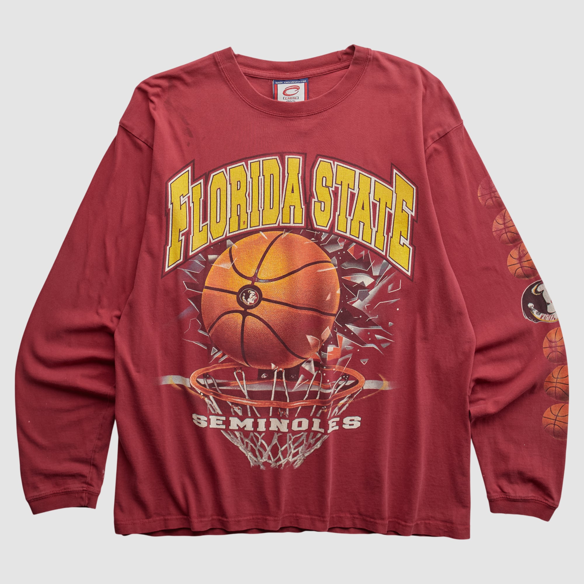 Florida State Seminoles CADRE 2000s Long Sleeve T-shirt - Maroon - S