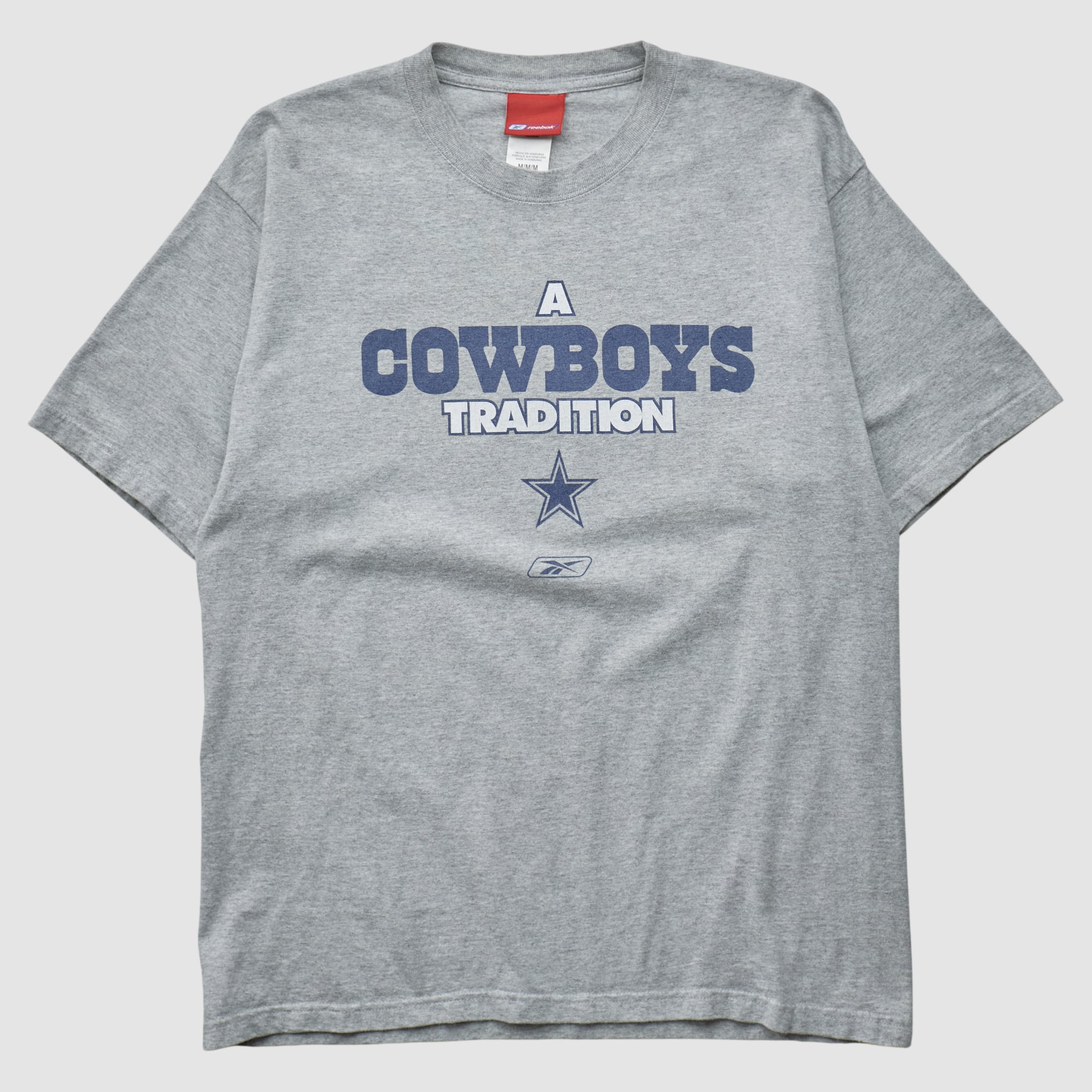 Dallas Cowboys Reebok 2000s T-shirt - Heather Gray - M