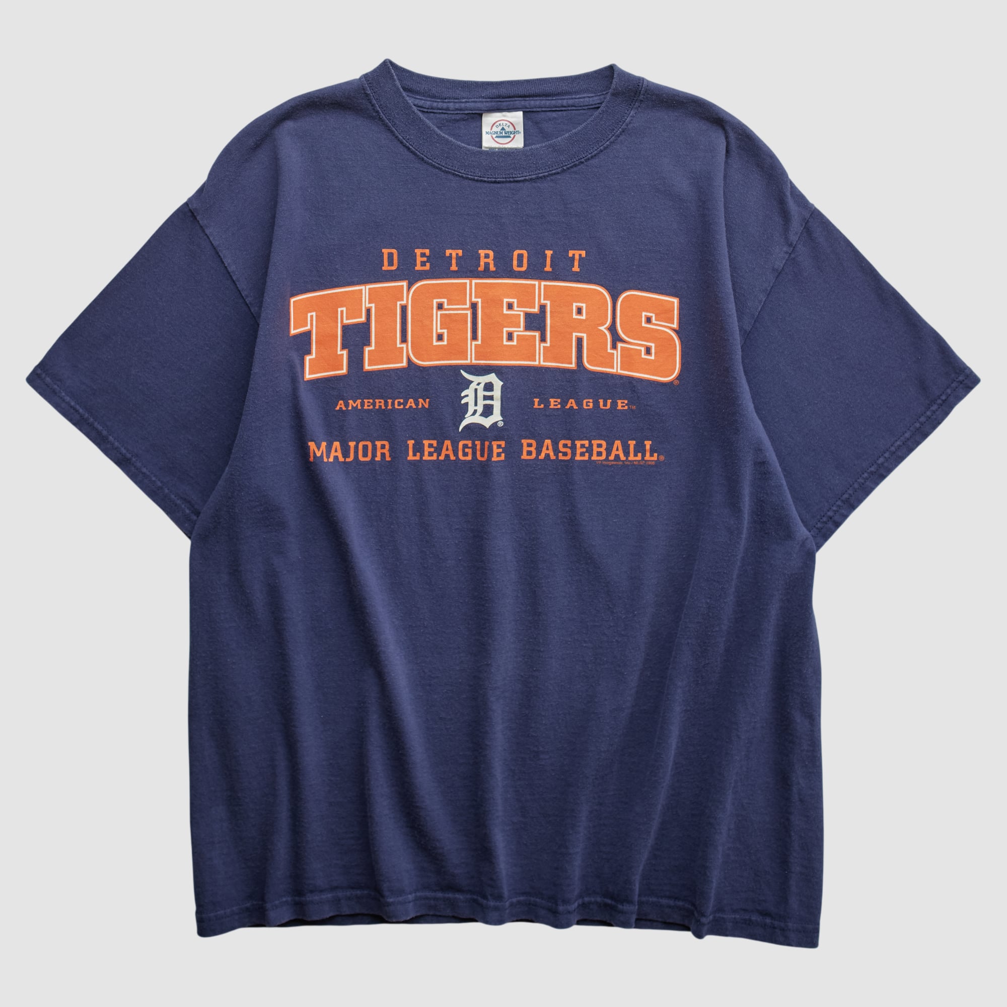 Detroit Tigers Delta 2000s T-shirt - Navy - M