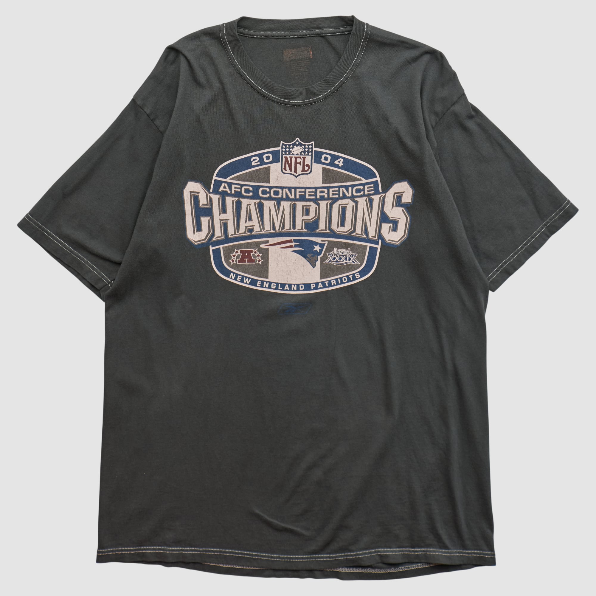 New England Patriots Reebok 2004 T-shirt - Black - L