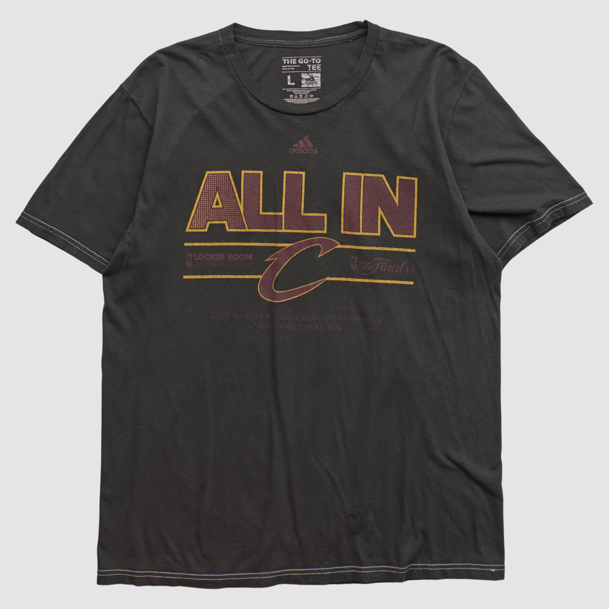 Cleveland Cavaliers Adidas 2010s T-shirt - Black - M