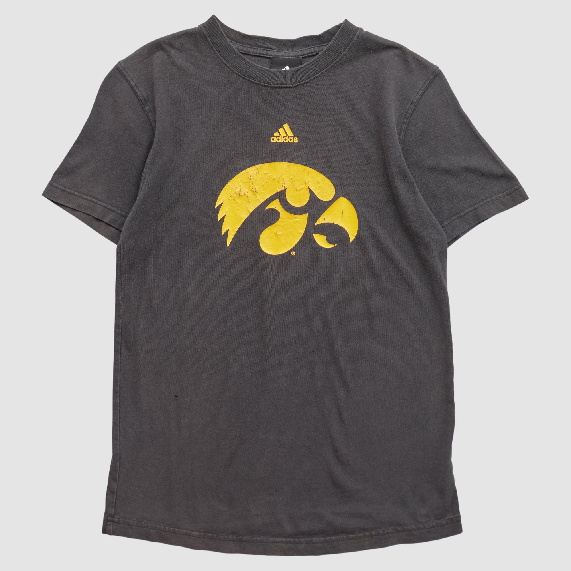 Iowa Hawkeyes Adidas 2010s T-shirt - Black - XS