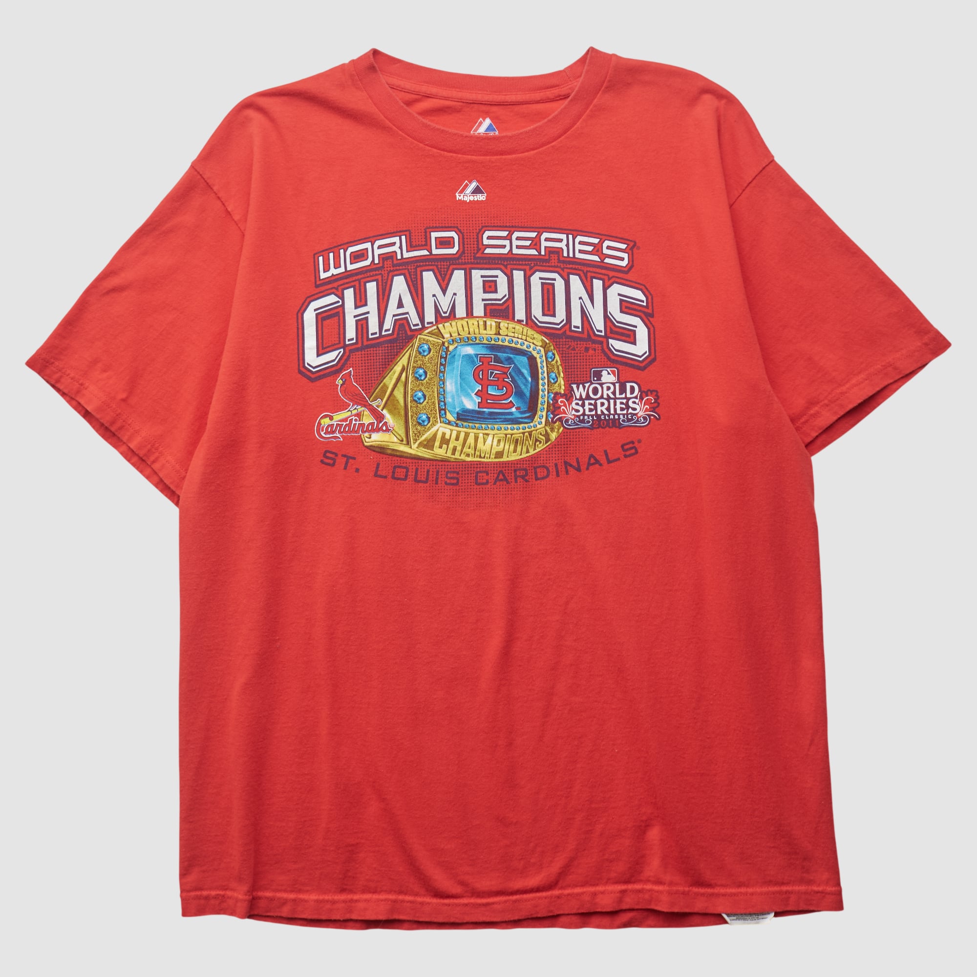 St. Louis Cardinals Majestic 2011 T-shirt - Red - XL