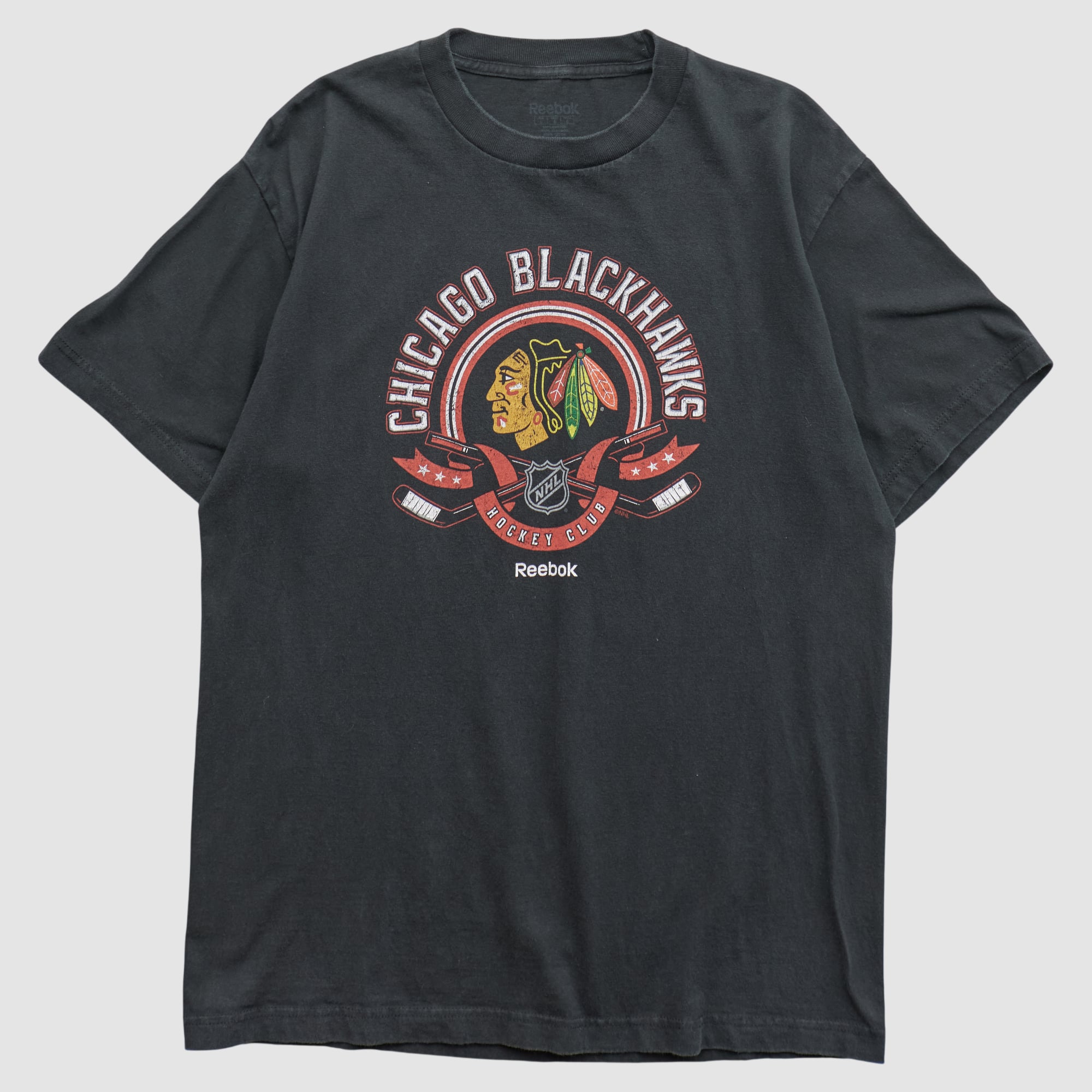 Chicago Blackhawks Reebok 2010s T-shirt - Black - M
