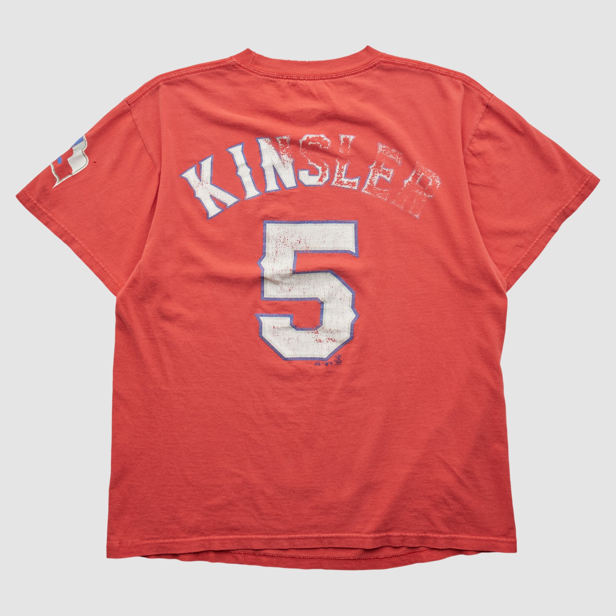 Texas Rangers Majestic 2000s T-shirt - Red - S
