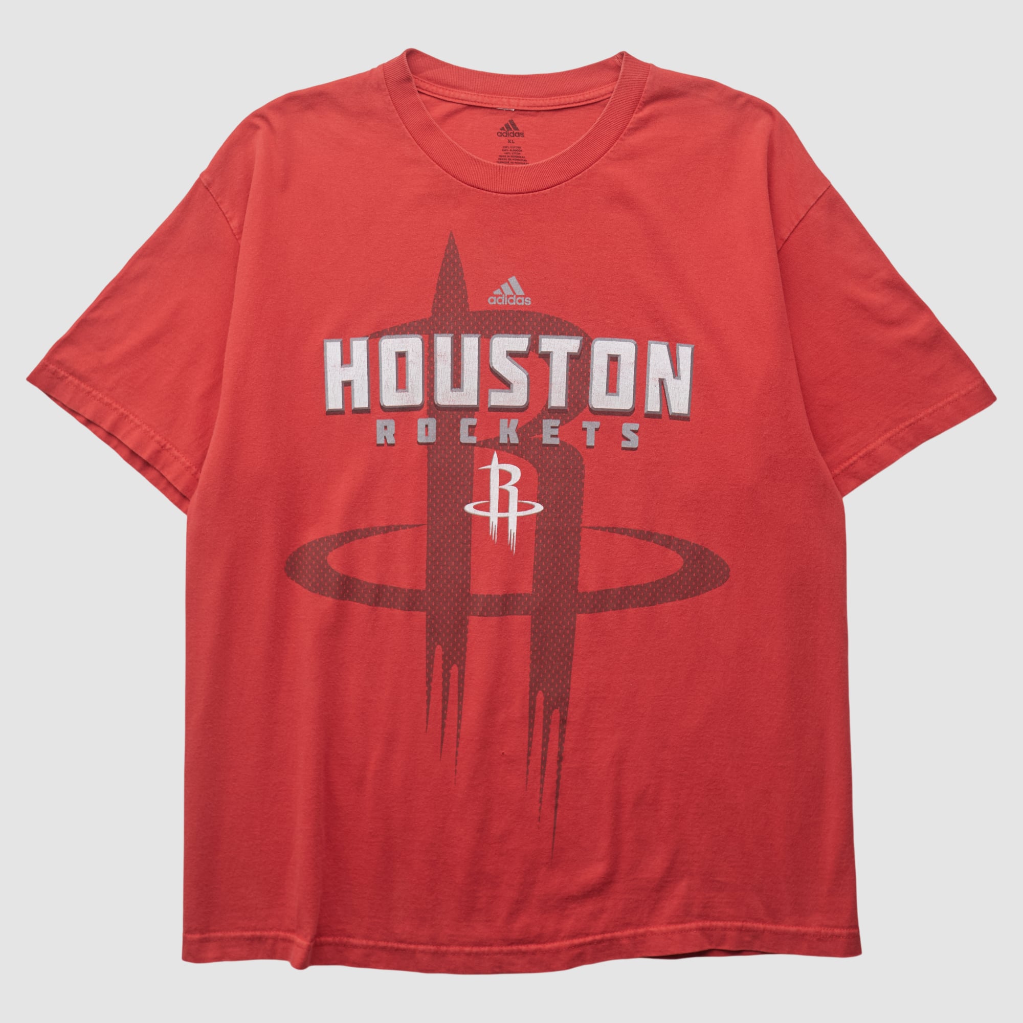 Houston Rockets Adidas 2010s T-shirt - Red - XL