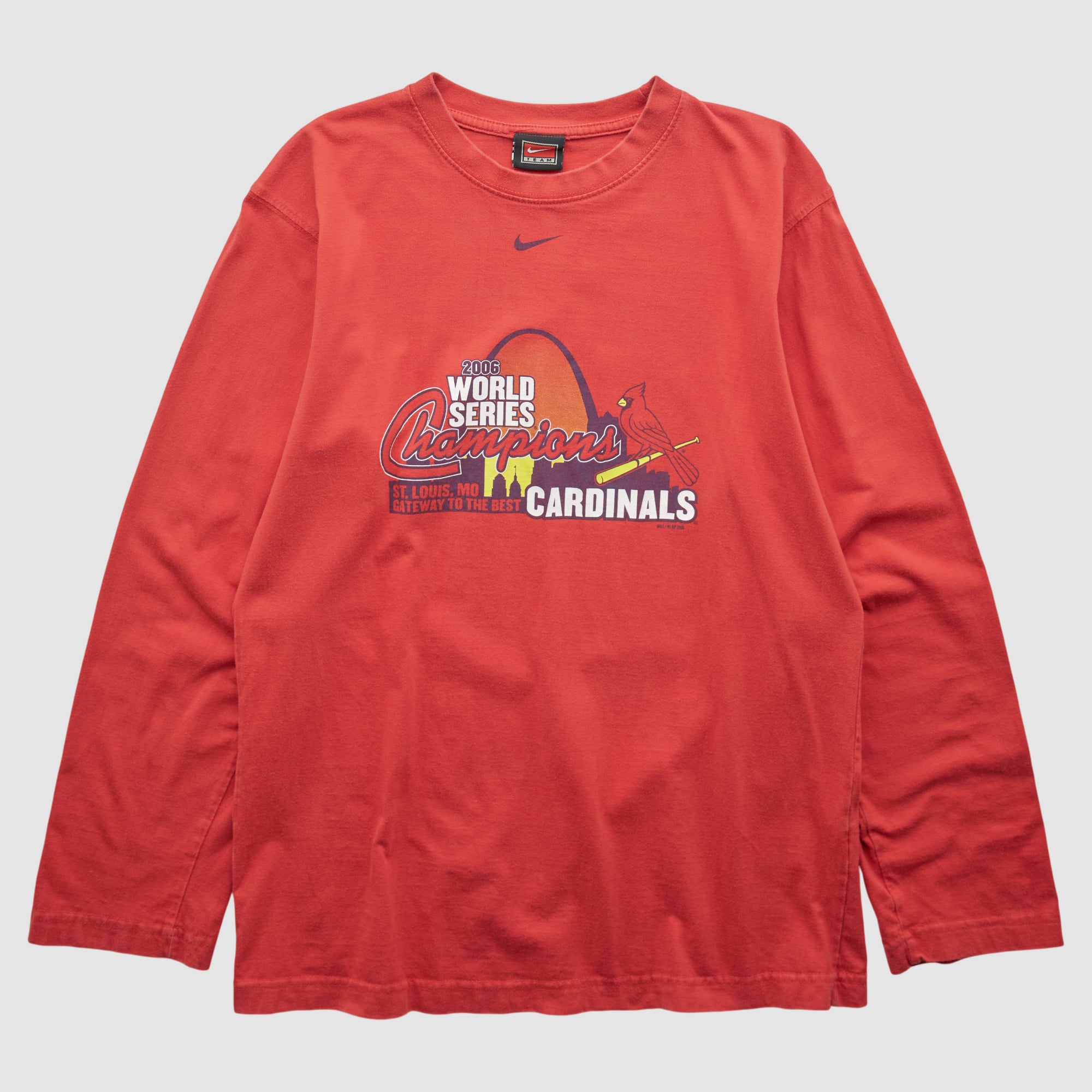 St. Louis Cardinals Nike 2006 Long Sleeve T-shirt - Red - XS