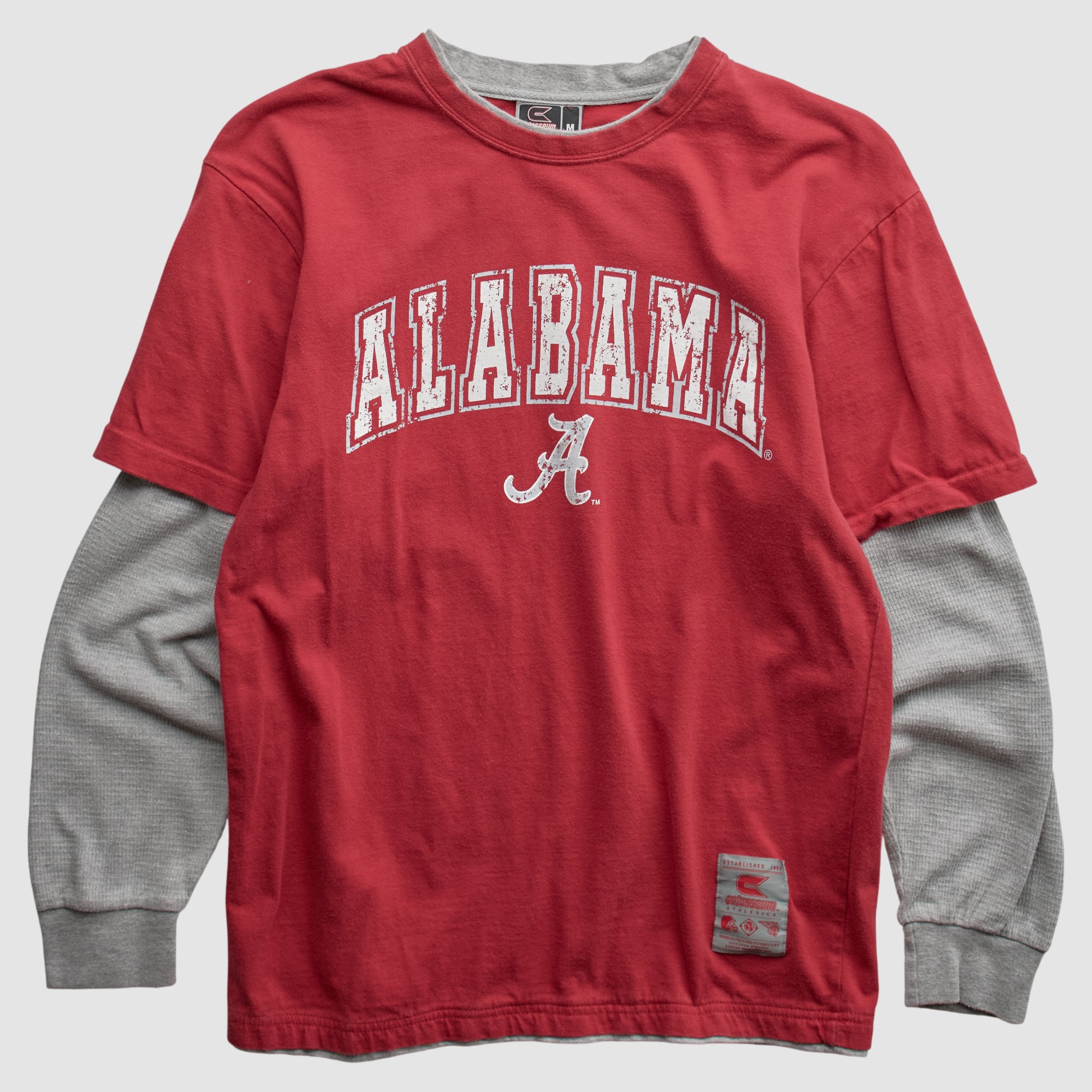 Alabama Crimson Tide Colosseum 2000s Long Sleeve T-shirt - Red - XS