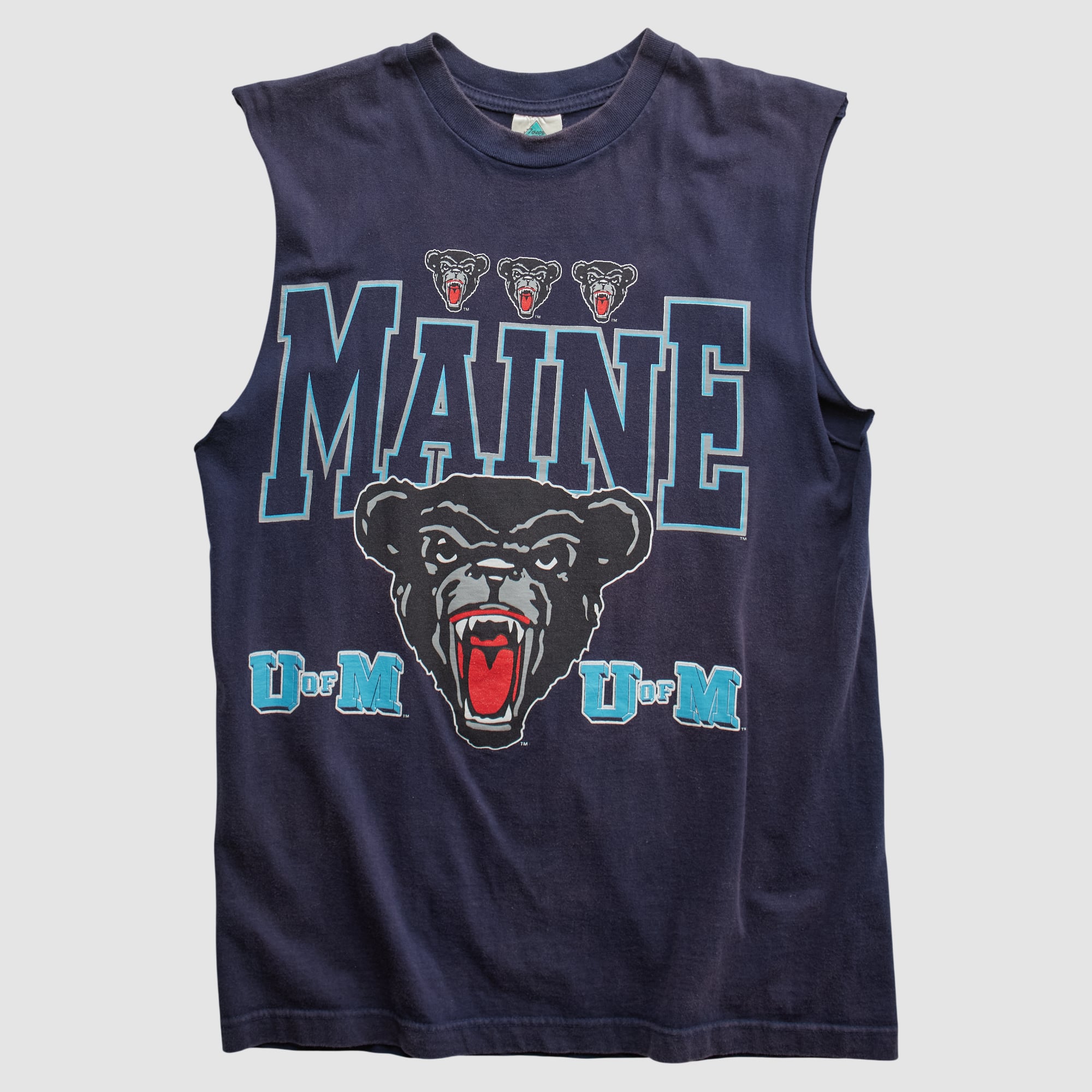 Maine Black Bears Tour Champ 90s Tank - Navy - S