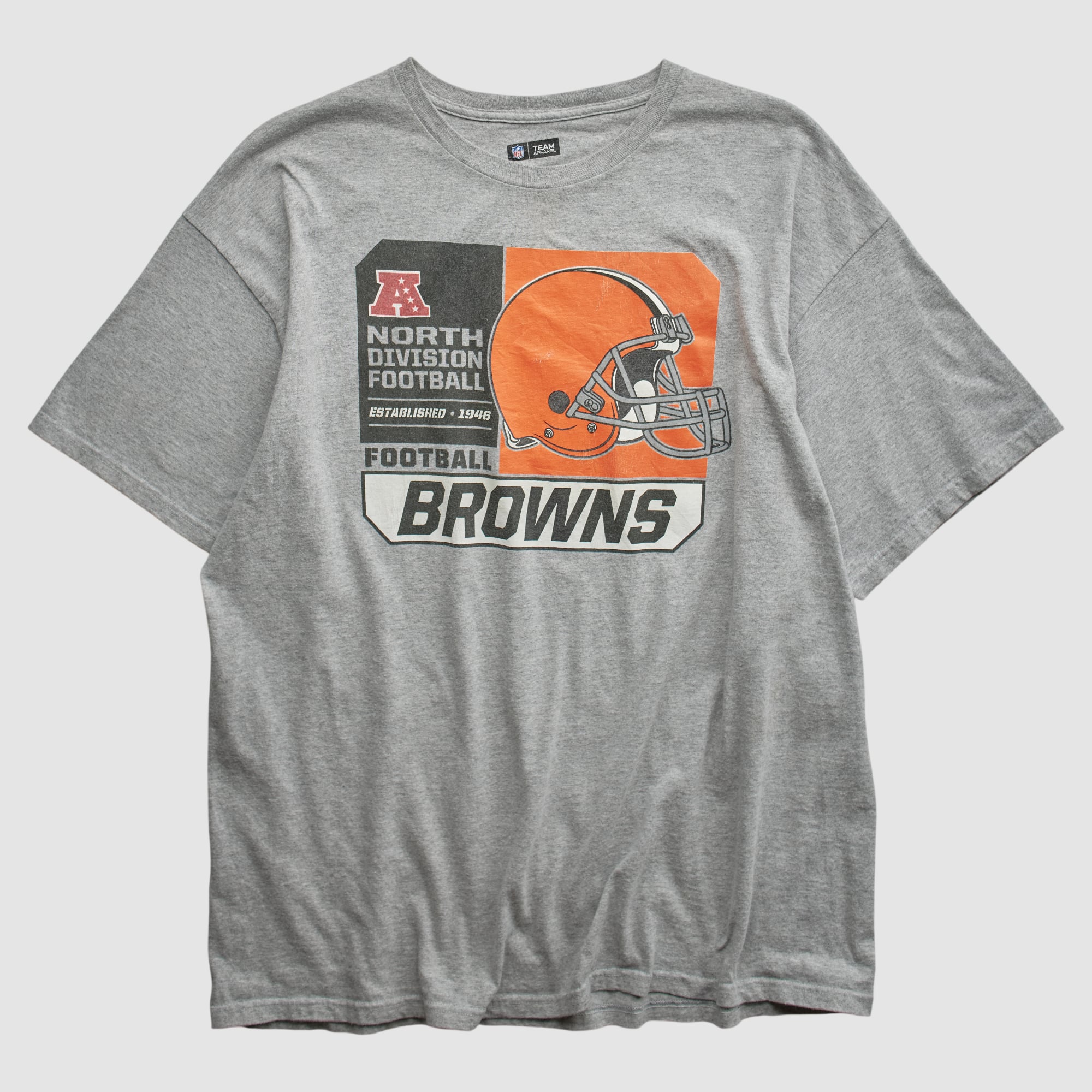 Cleveland Browns NFL 2010s T-shirt - Heather Gray - L