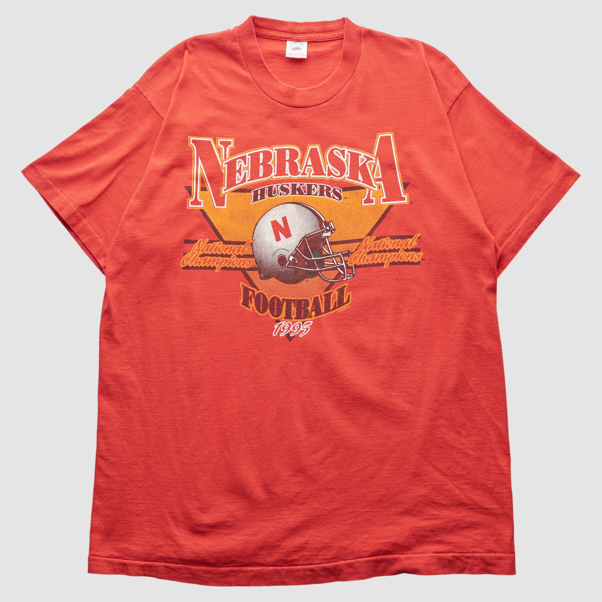 Nebraska Huskers Fruit of the Loom 1995 T-shirt - Red - M