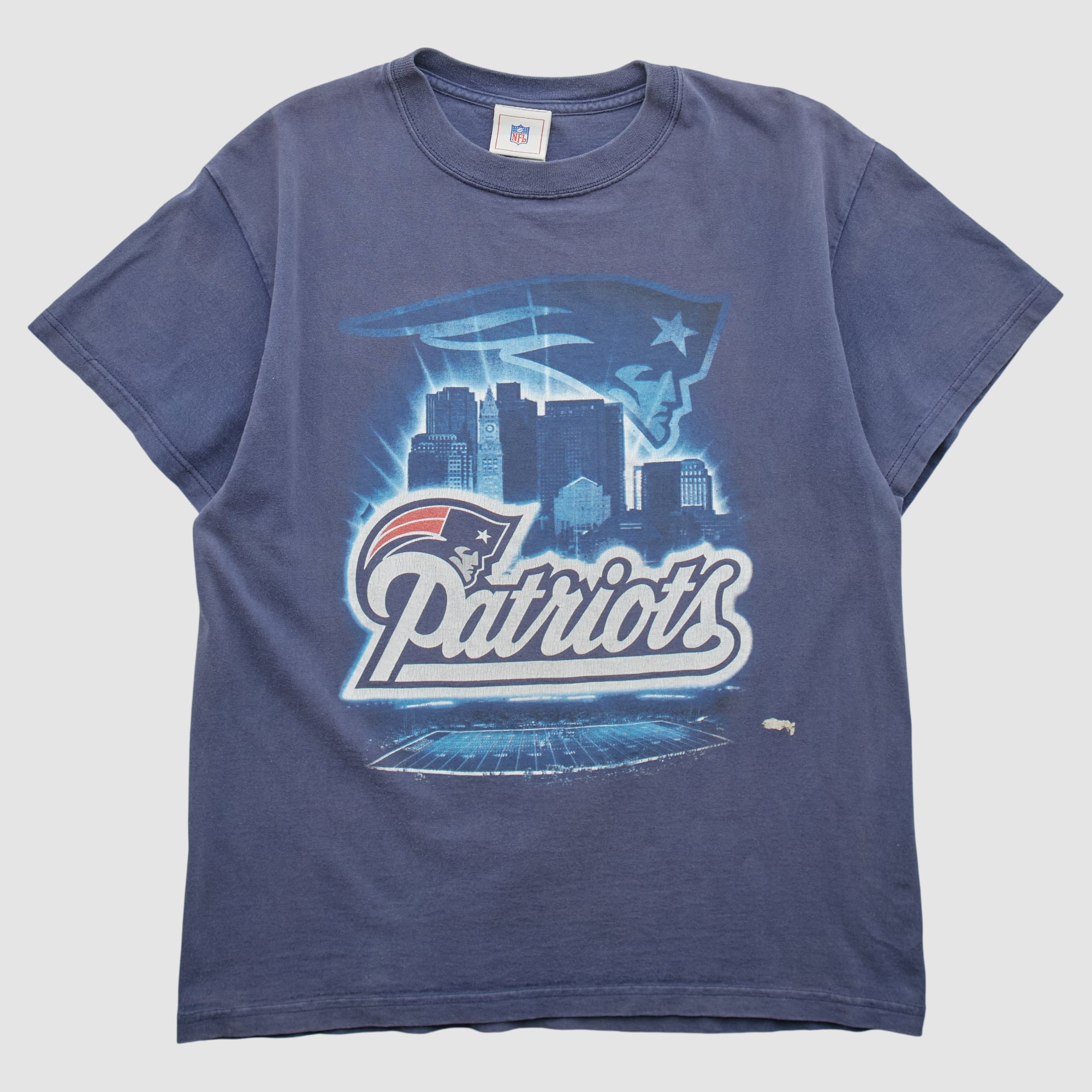 New England Patriots NFL 2000s T-shirt - Navy - S