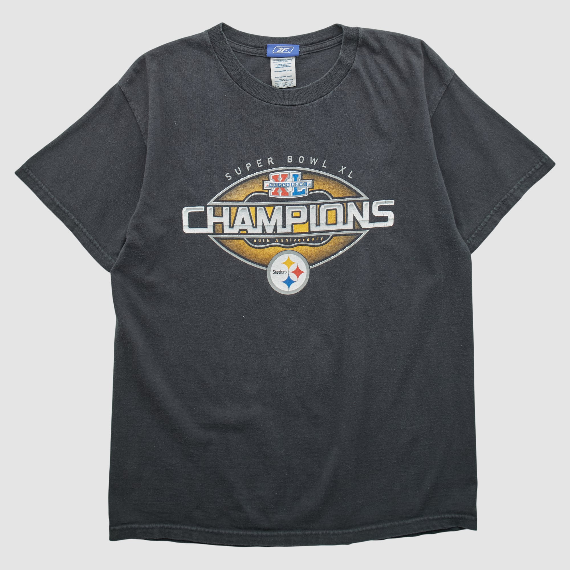 Pittsburgh Steelers Reebok 2006 T-shirt - Black - S