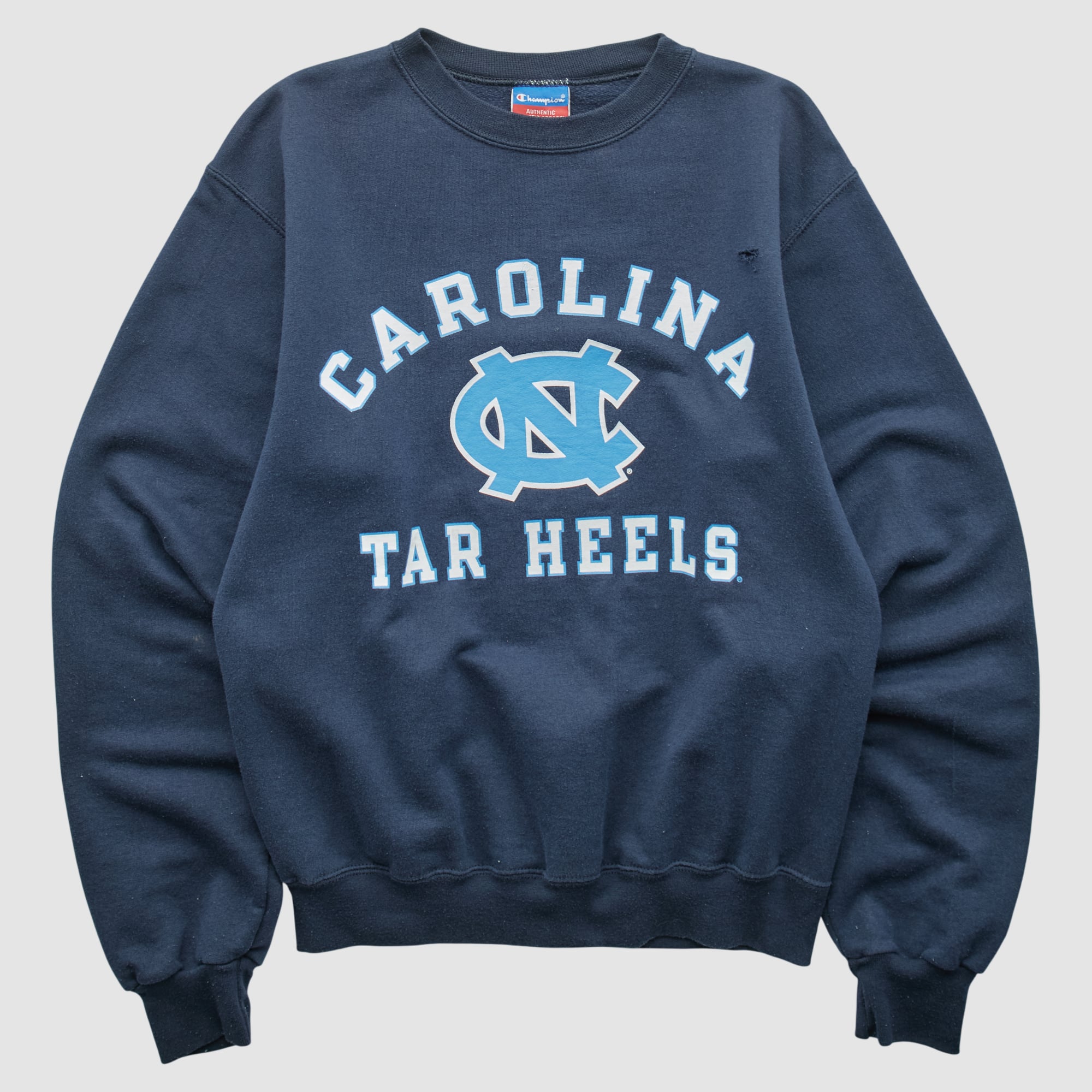 North Carolina Tar Heels Champion 2000s Pullover Sweatshirt - Navy - XXS