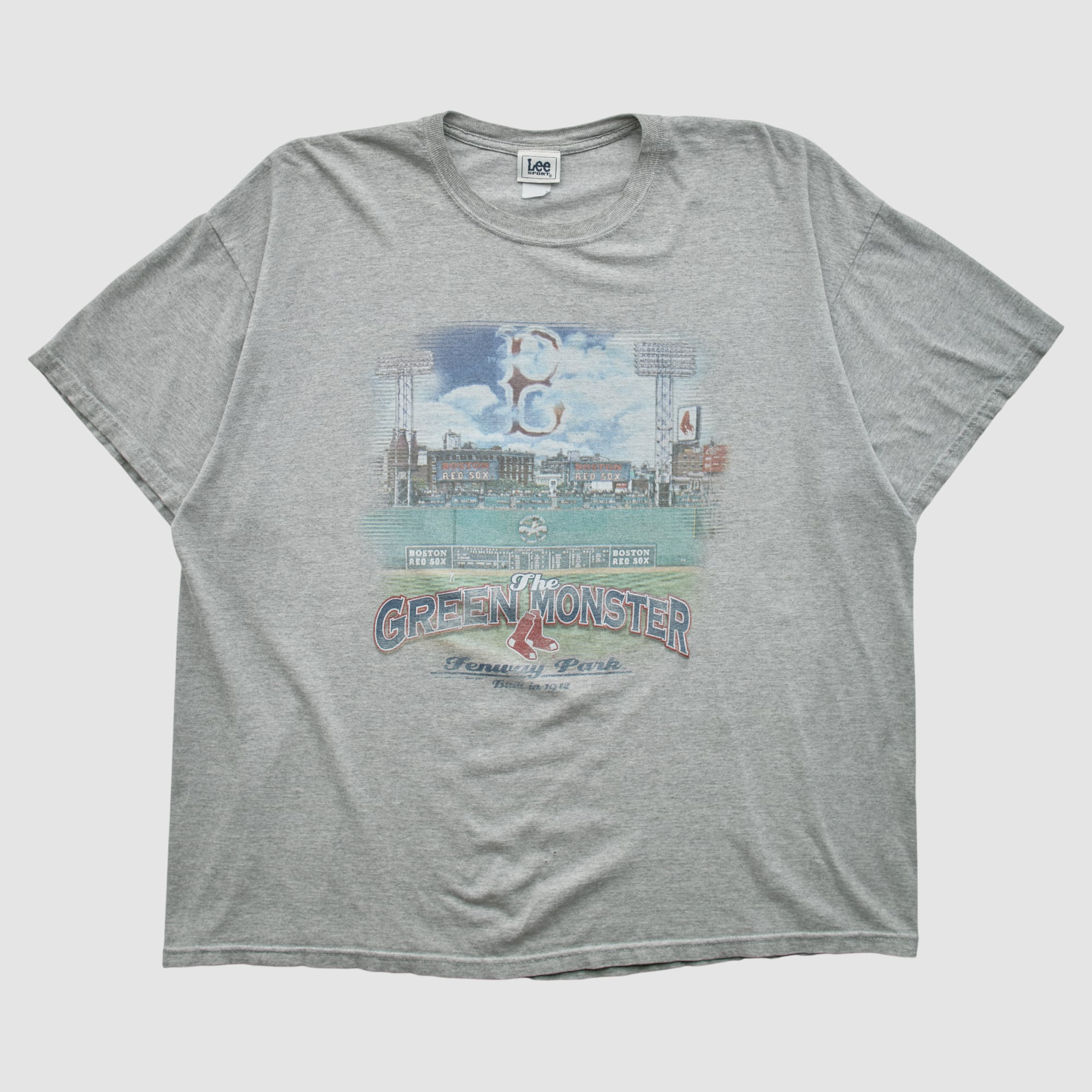 Boston Red Sox Lee Apparel 2000s T-shirt - Heather Gray - 3XL