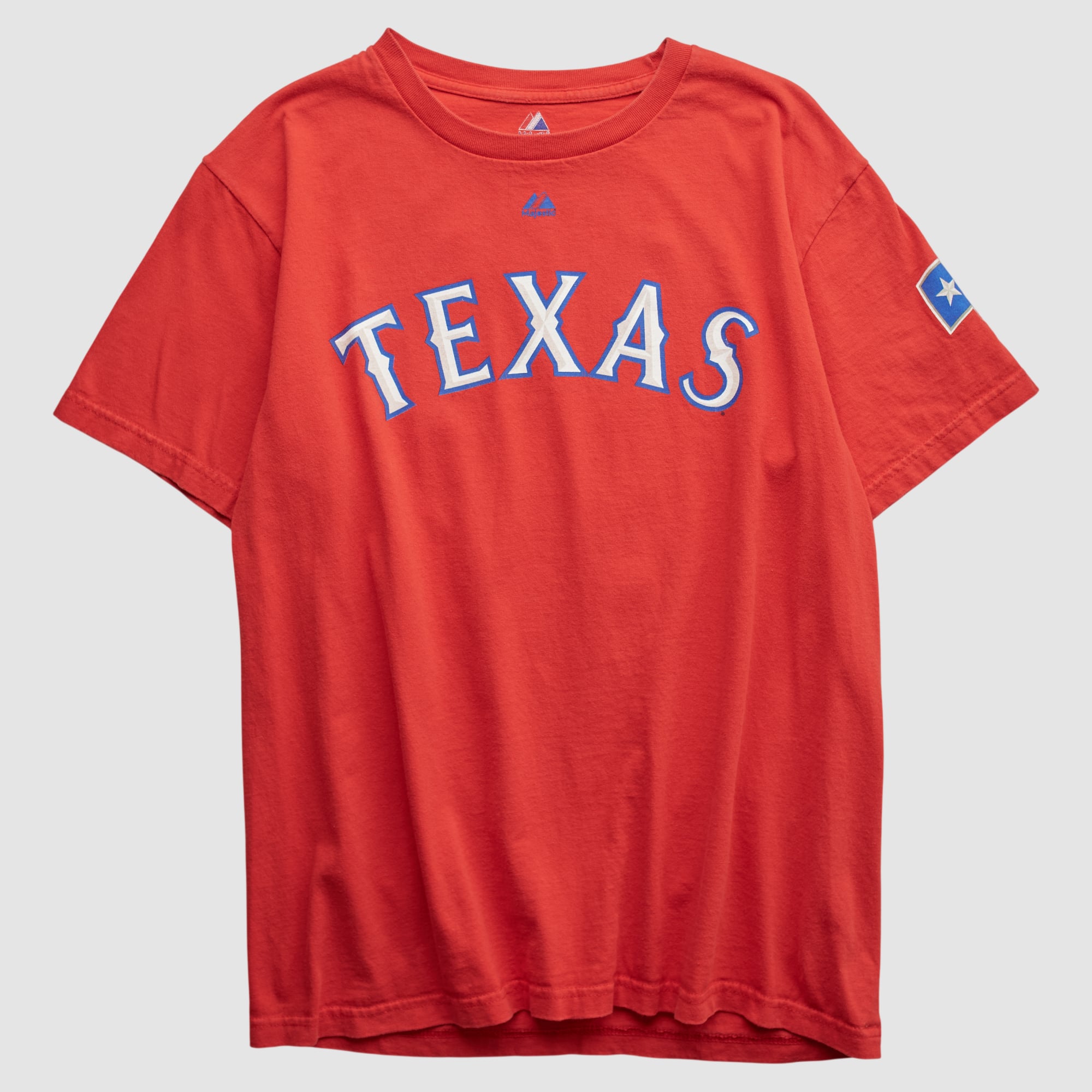 Texas Rangers Majestic 2010s T-shirt - Red - 2XL