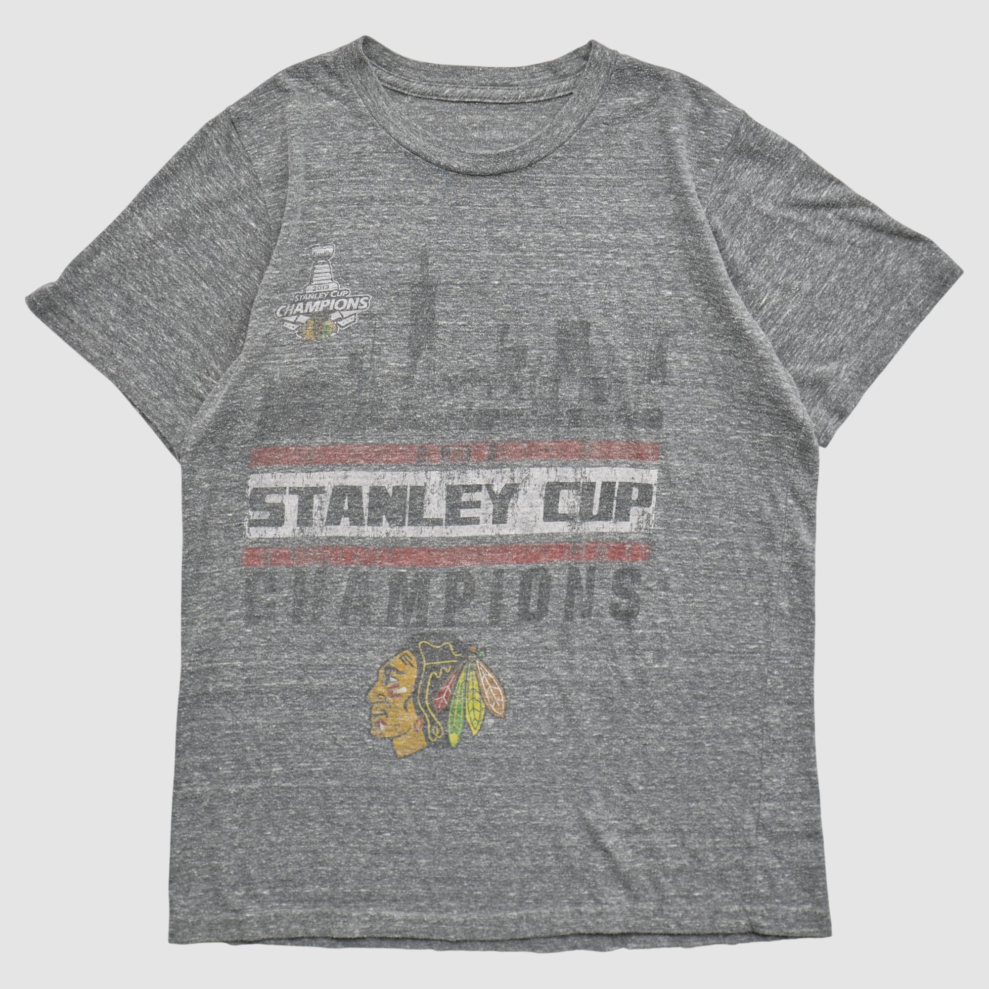 Chicago Blackhawks 2013 T-shirt - Heather Gray - XS