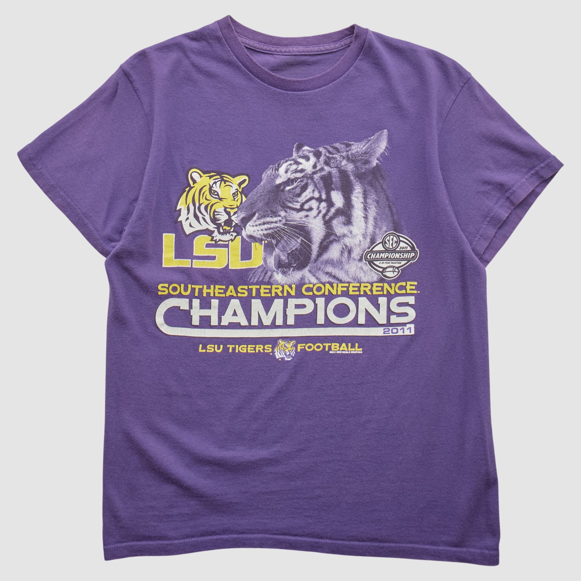 LSU Tigers 2011 T-shirt - Purple - S