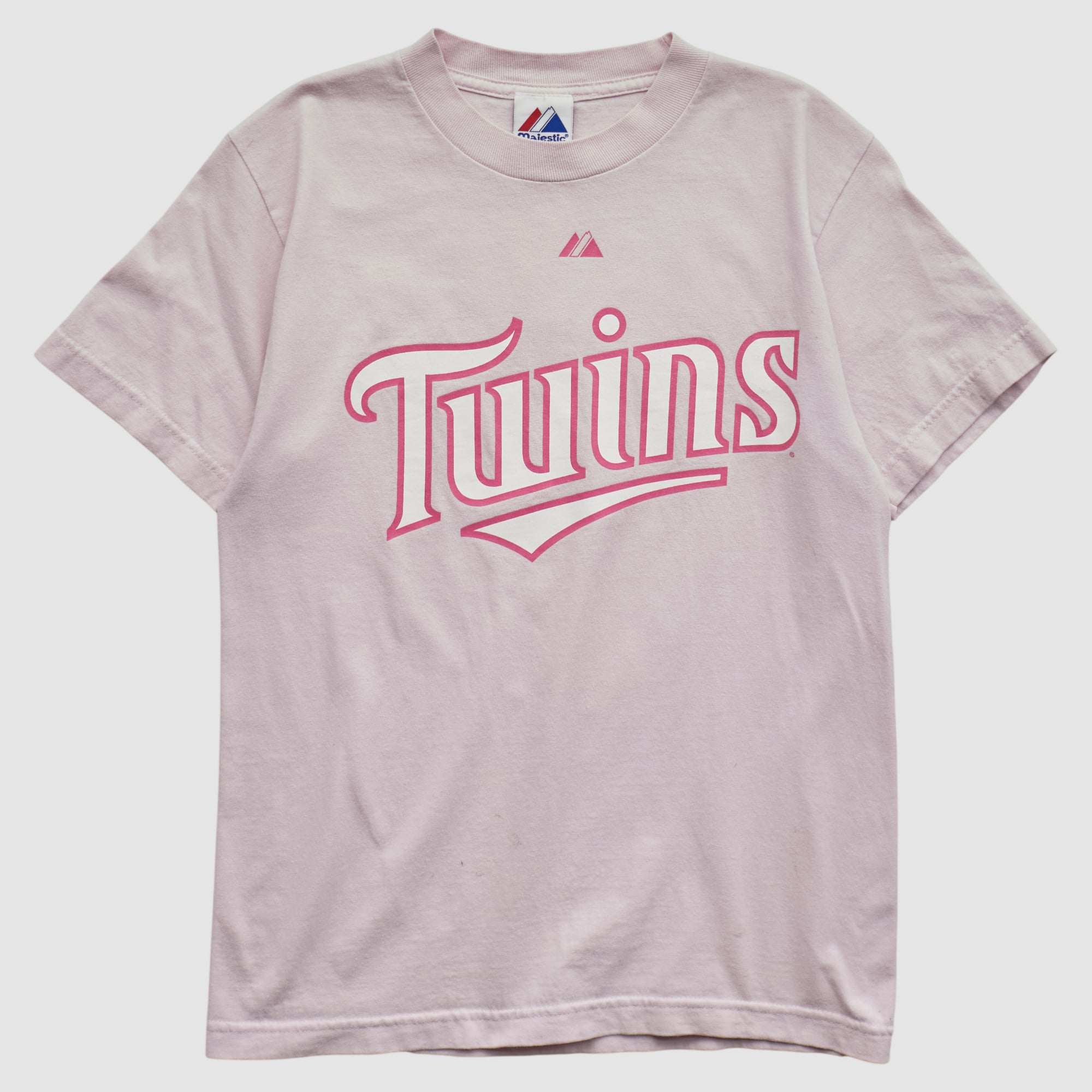 Minnesota Twins Majestic 2010s T-shirt - Pink - S