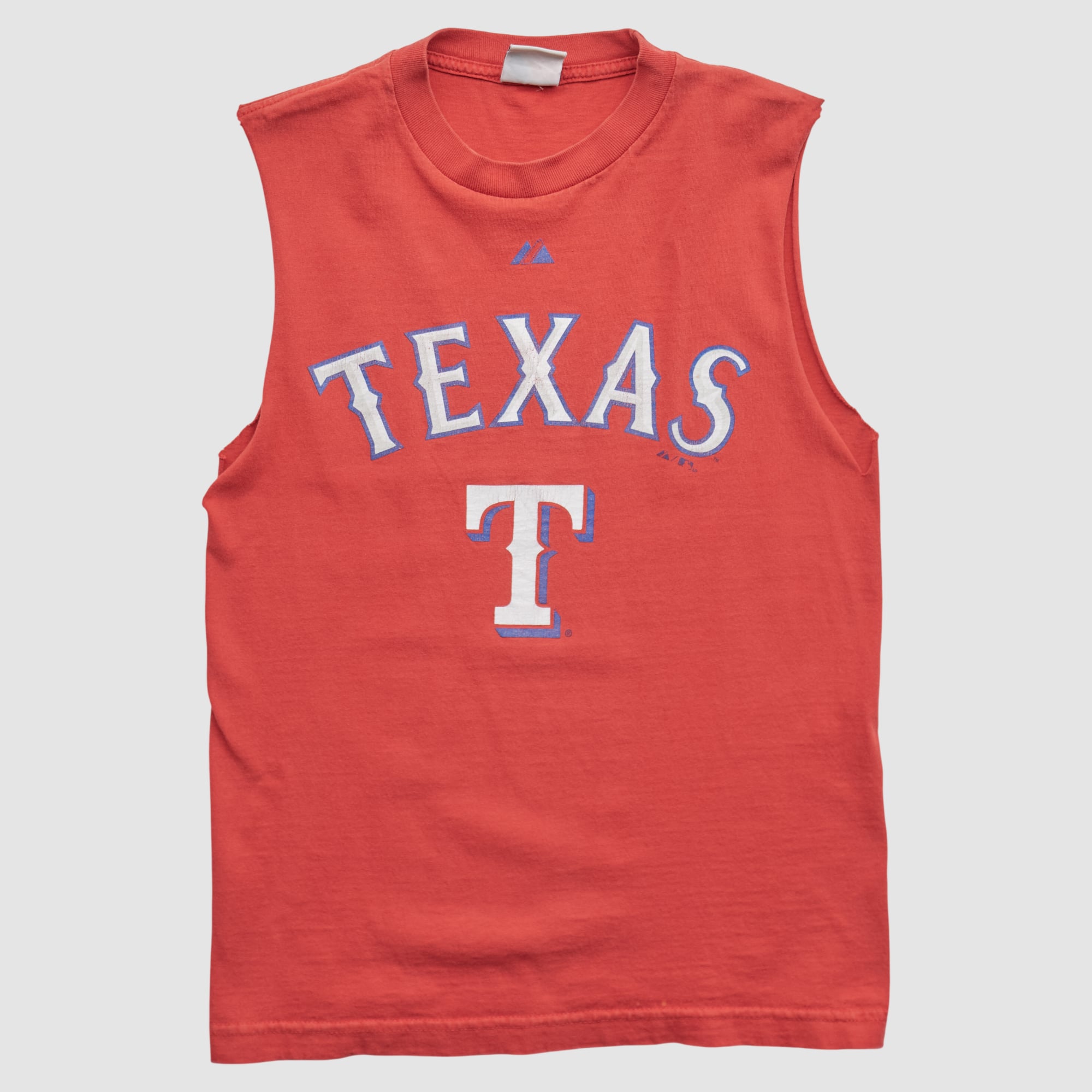 Texas Rangers Majestic 2000s Tank - Red - S