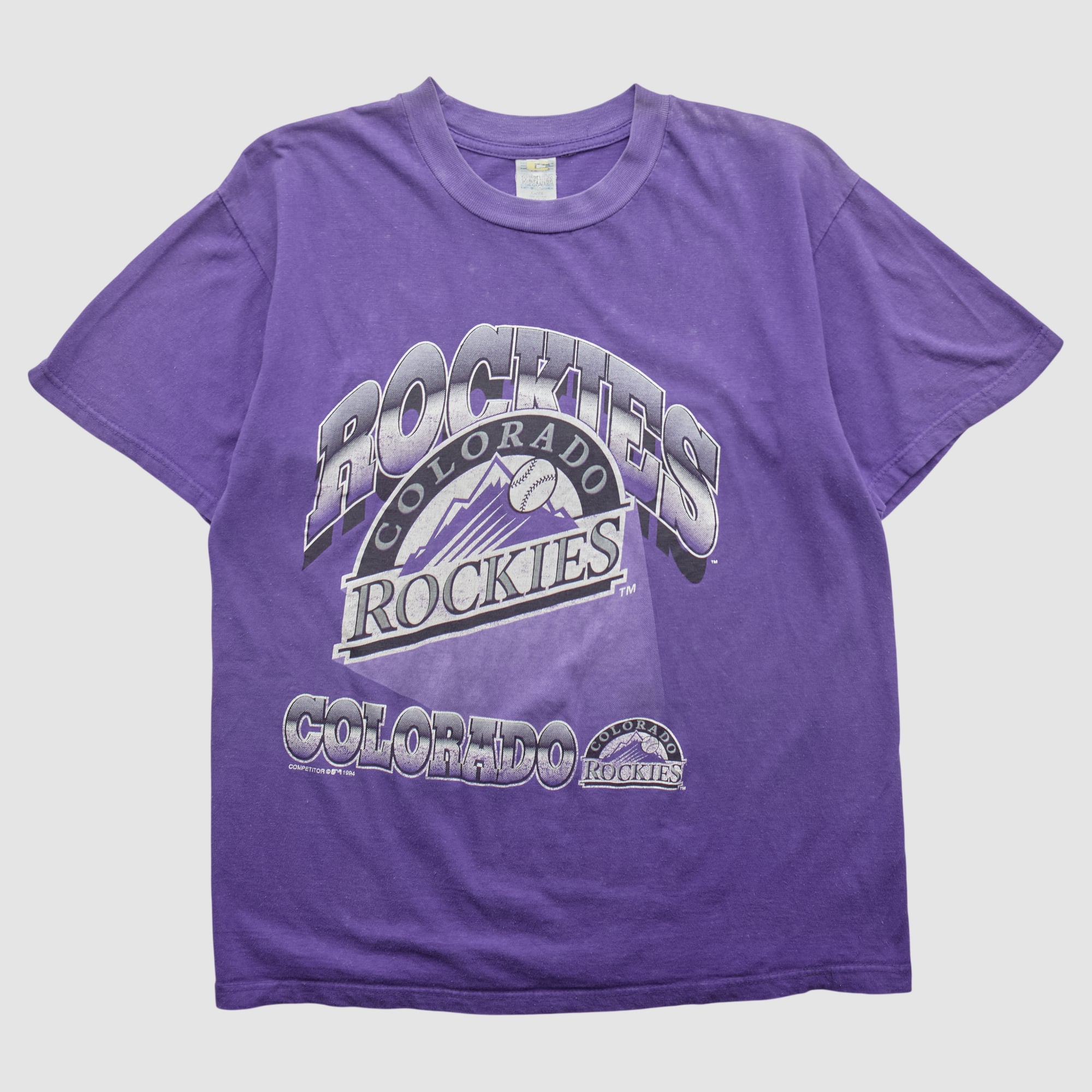 Colorado Rockies 1994 T-shirt - Purple - L