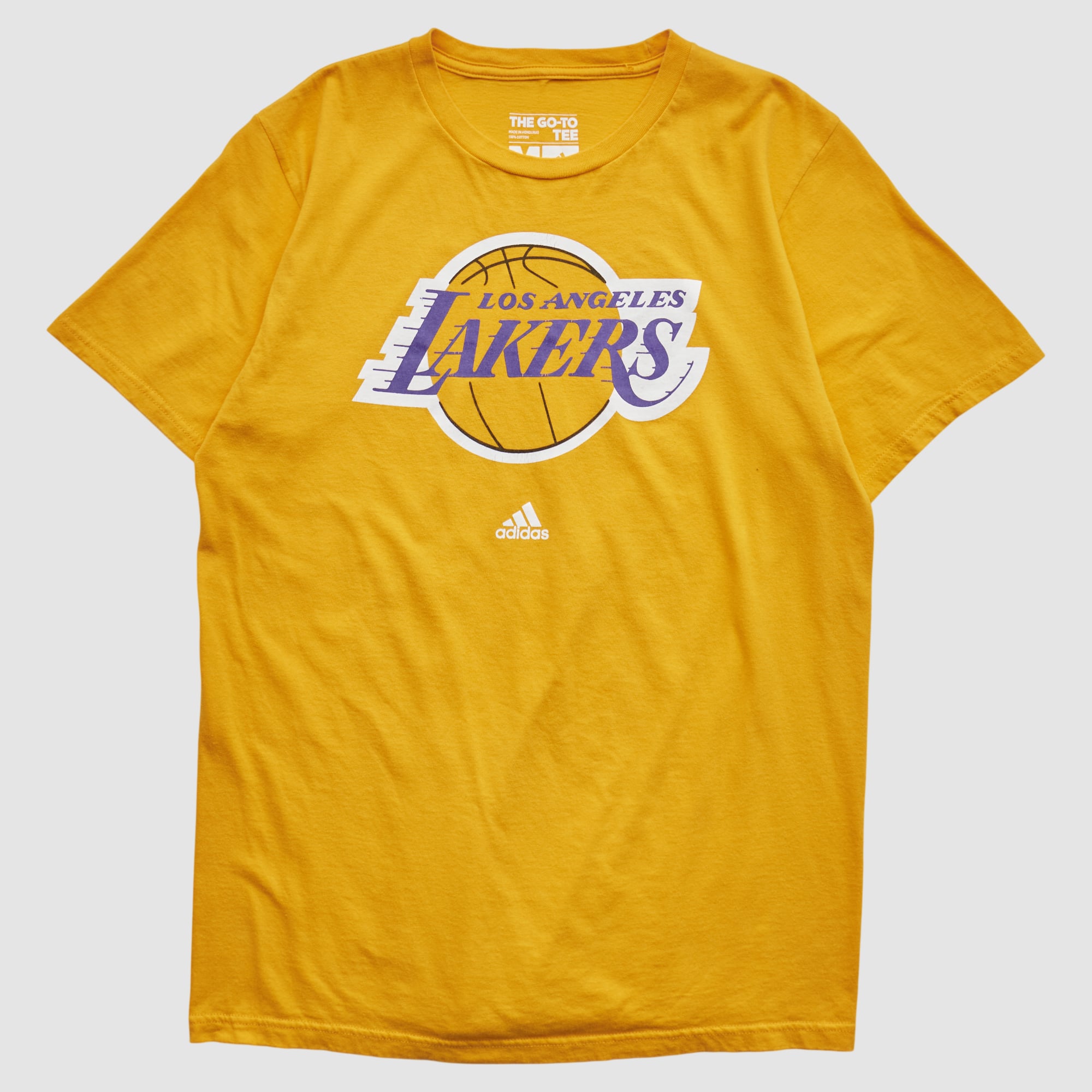 Los Angeles Lakers Adidas 2010s T-shirt - Yellow - M