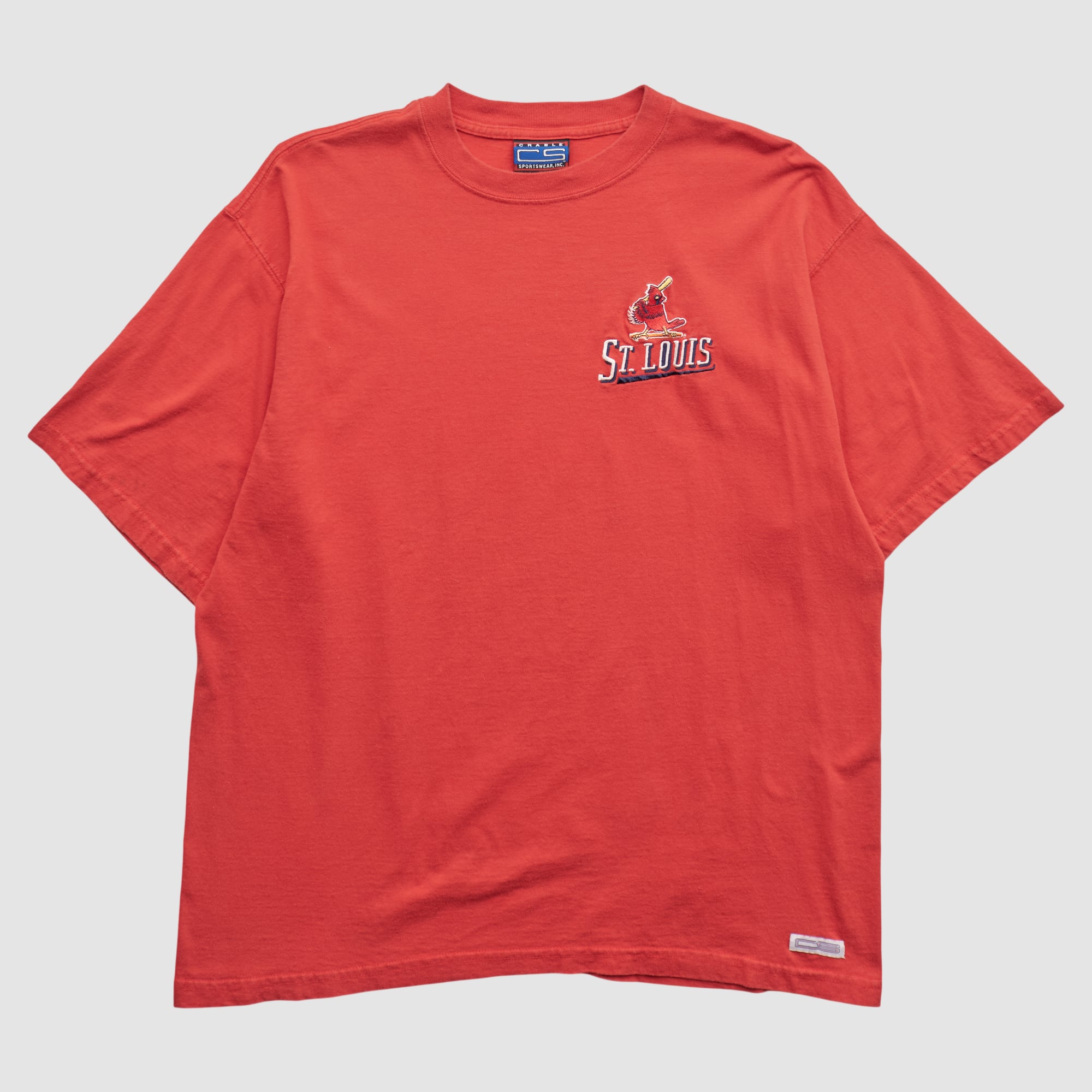St. Louis Cardinals CRABLE SPORTSWEAR 90s T-shirt - Red - L