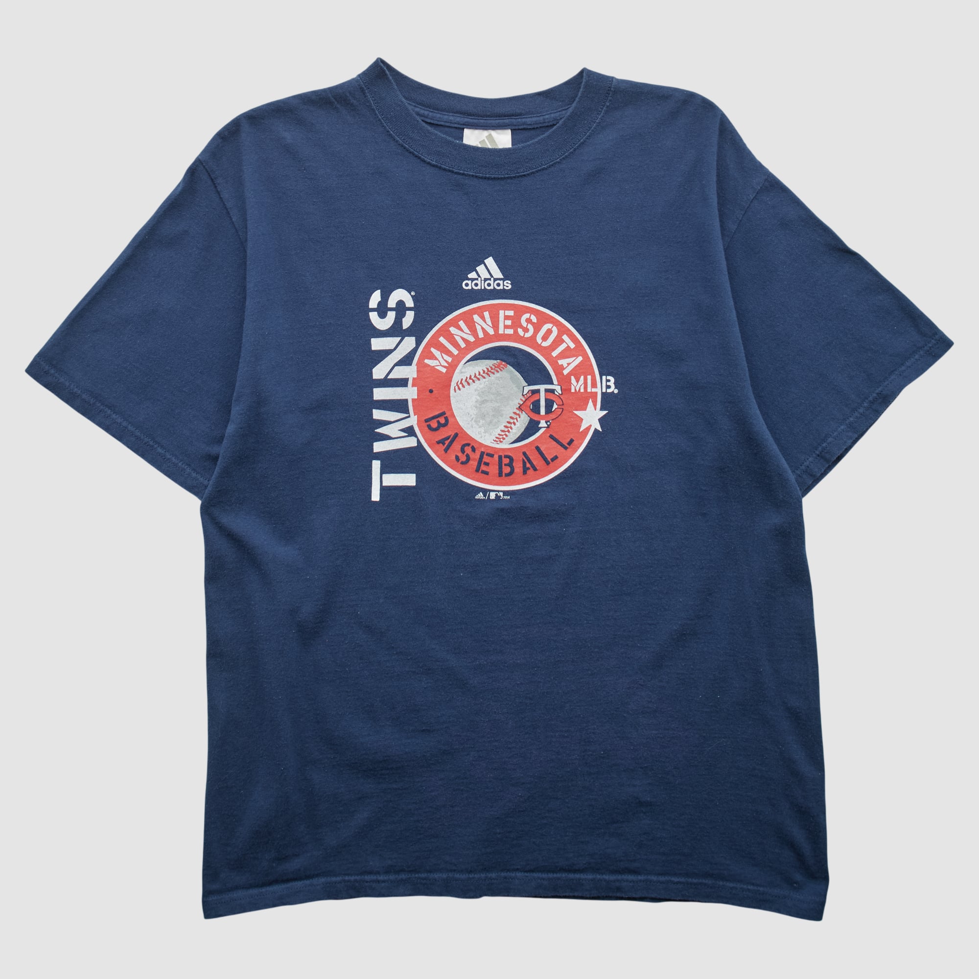 Minnesota Twins Adidas 2000s T-shirt - Navy - M