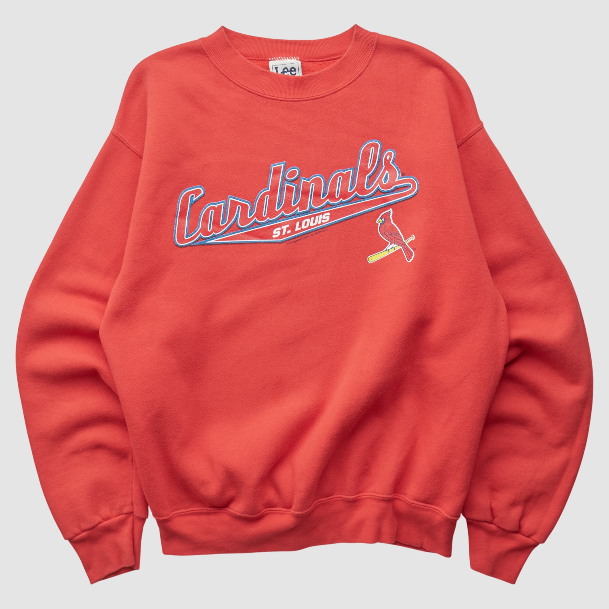 St. Louis Cardinals Lee Apparel 2000s Pullover Sweatshirt - Red - S