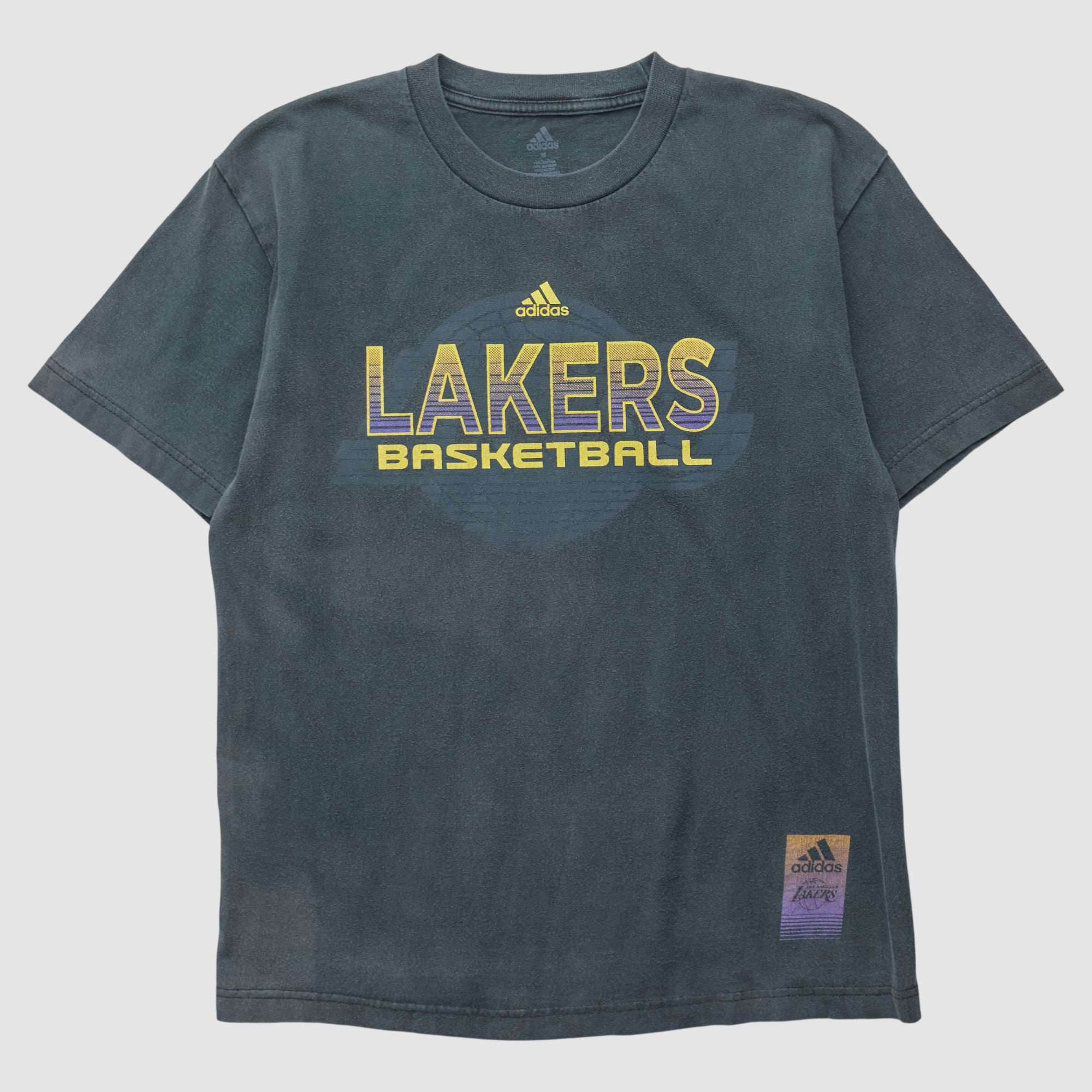 Los Angeles Lakers Adidas 2010s T-shirt - Black - S