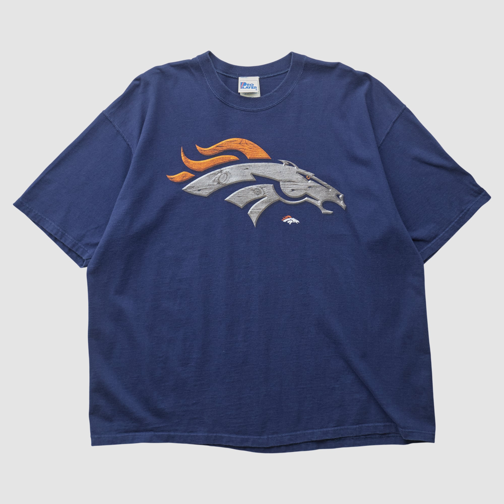 Denver Broncos Pro Player 90s T-shirt - Navy - 2XL