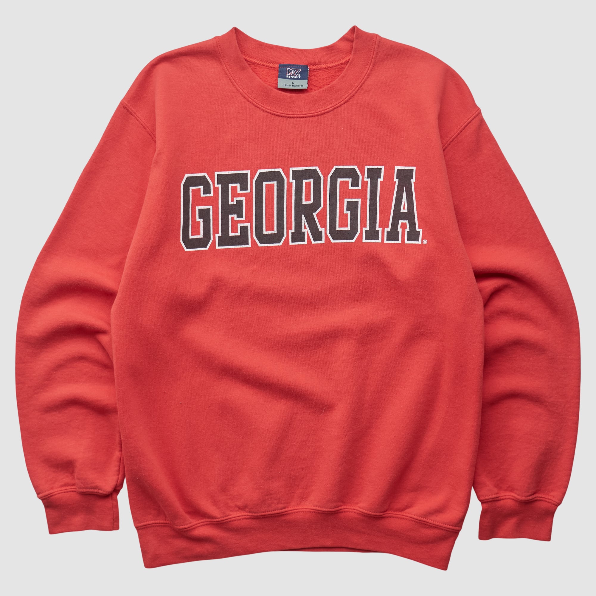 Georgia Bulldogs MV Sport 2000s Pullover Sweatshirt - Red - XS
