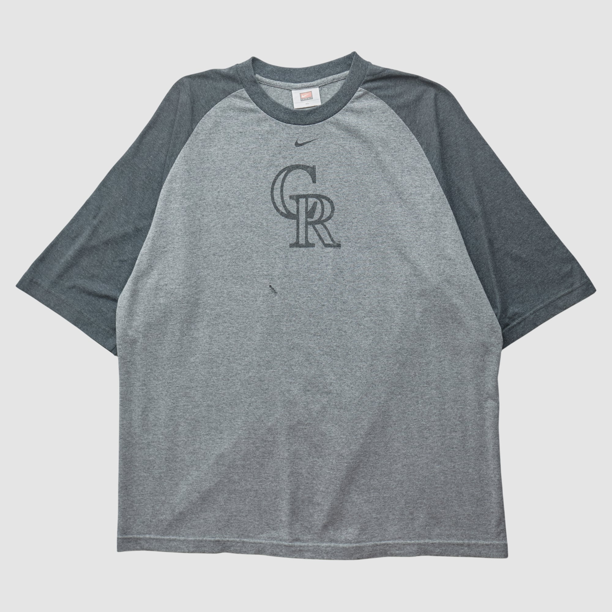 Colorado Rockies Nike 2000s T-shirt - Dark Heather Gray - L