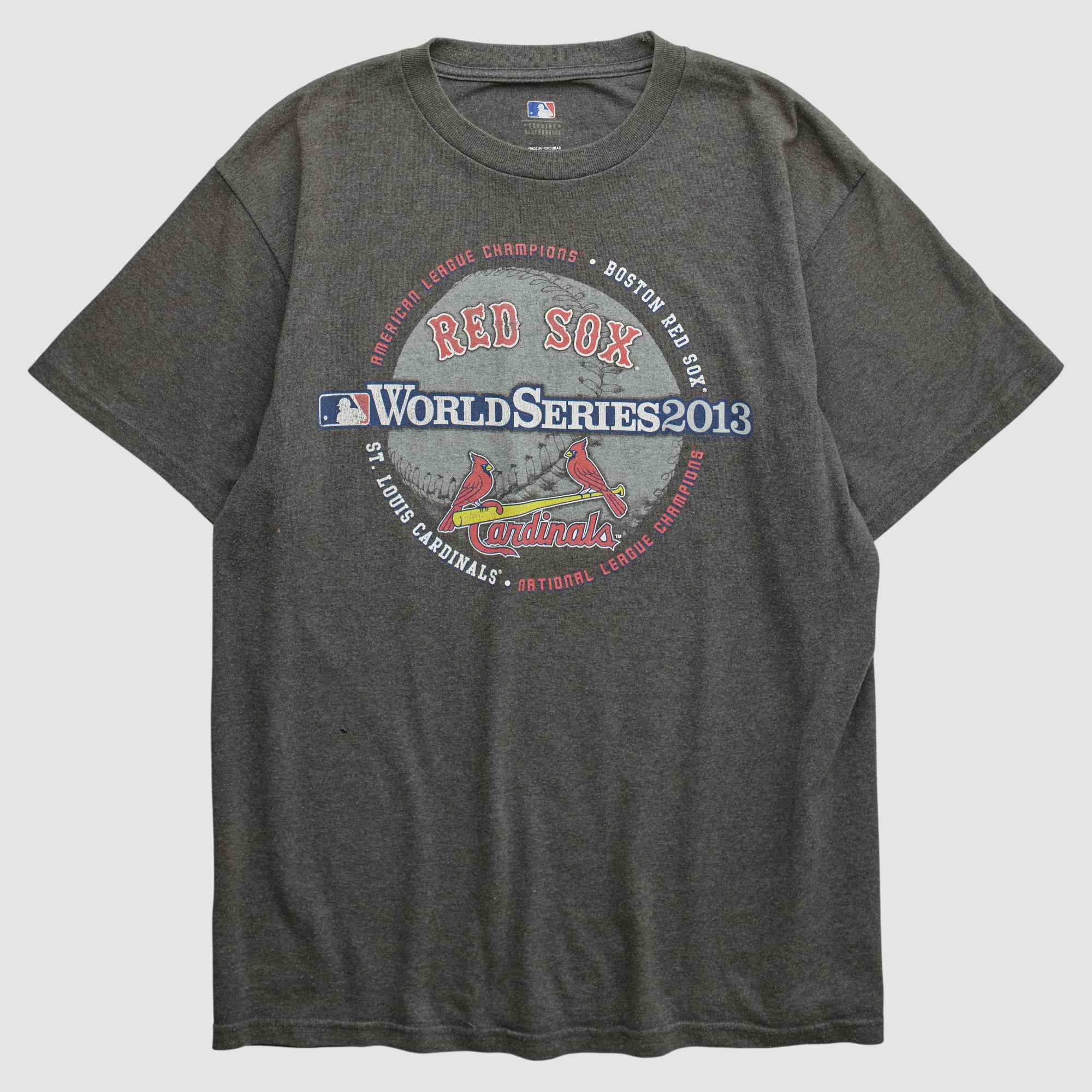 St. Louis Cardinals Genuine Merchandise 2013 T-shirt - Dark Heather Gray - L