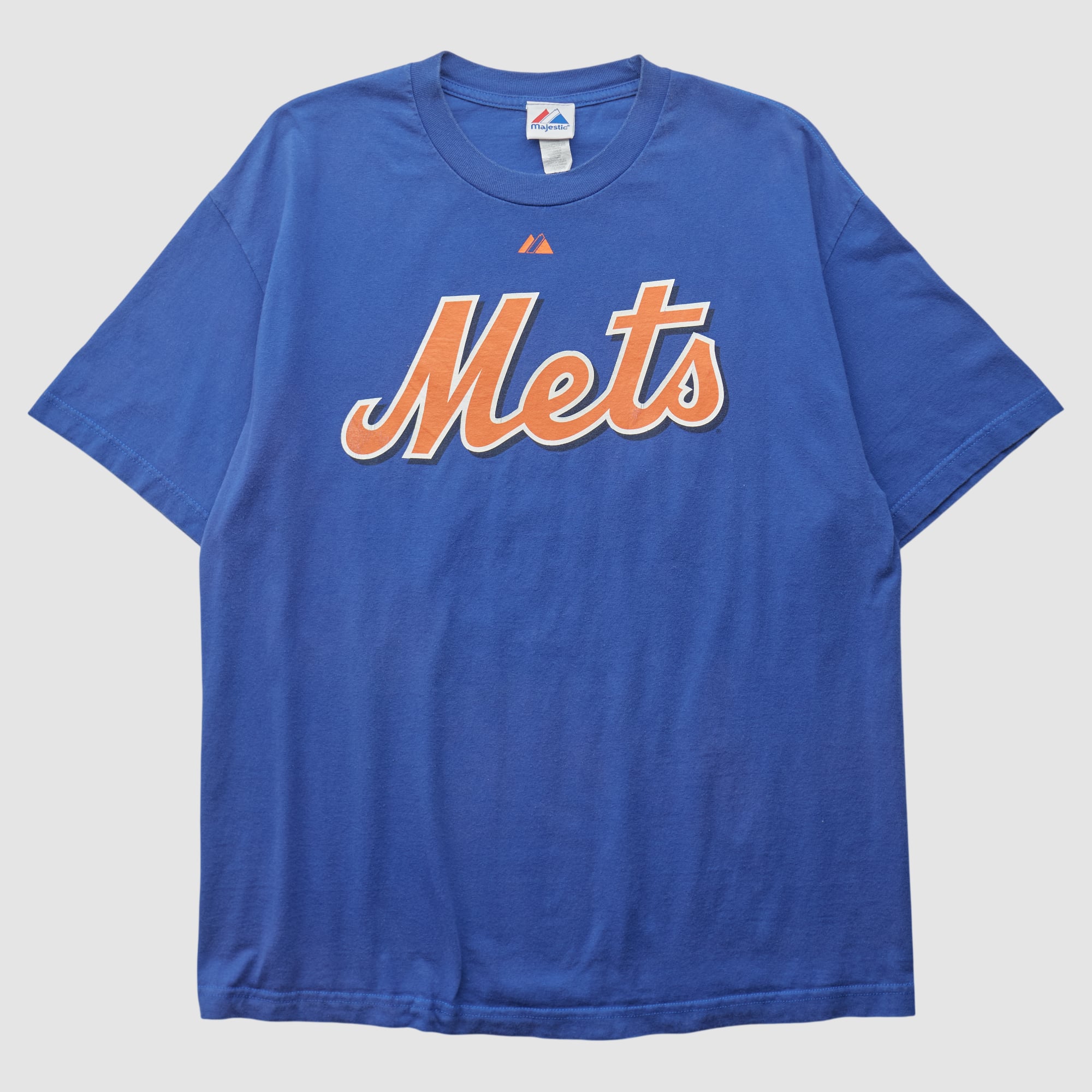 New York Mets Majestic 2010s T-shirt - Blue - L