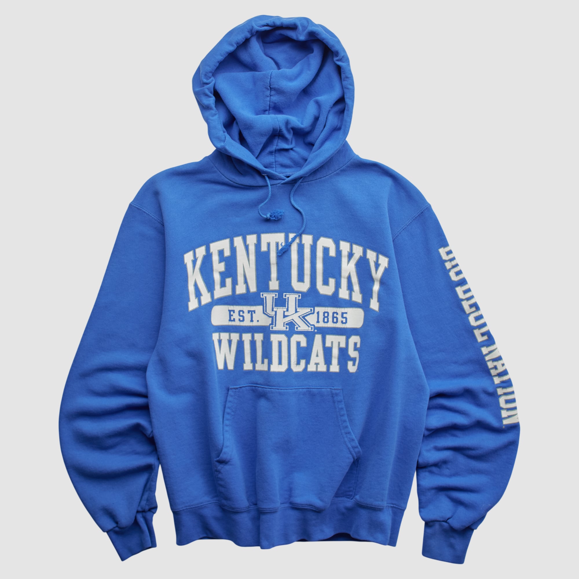 Kentucky Wildcats Champion 2010s Hooded Pullover Sweatshirt - Blue - XS