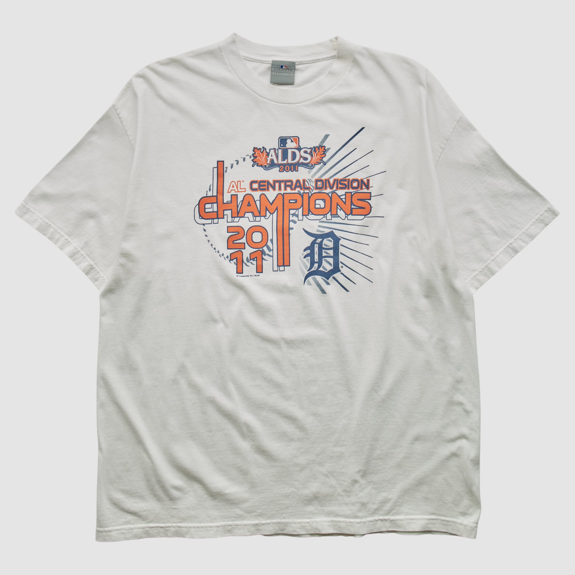 Detroit Tigers Genuine Merchandise 2011 T-shirt - White - XL