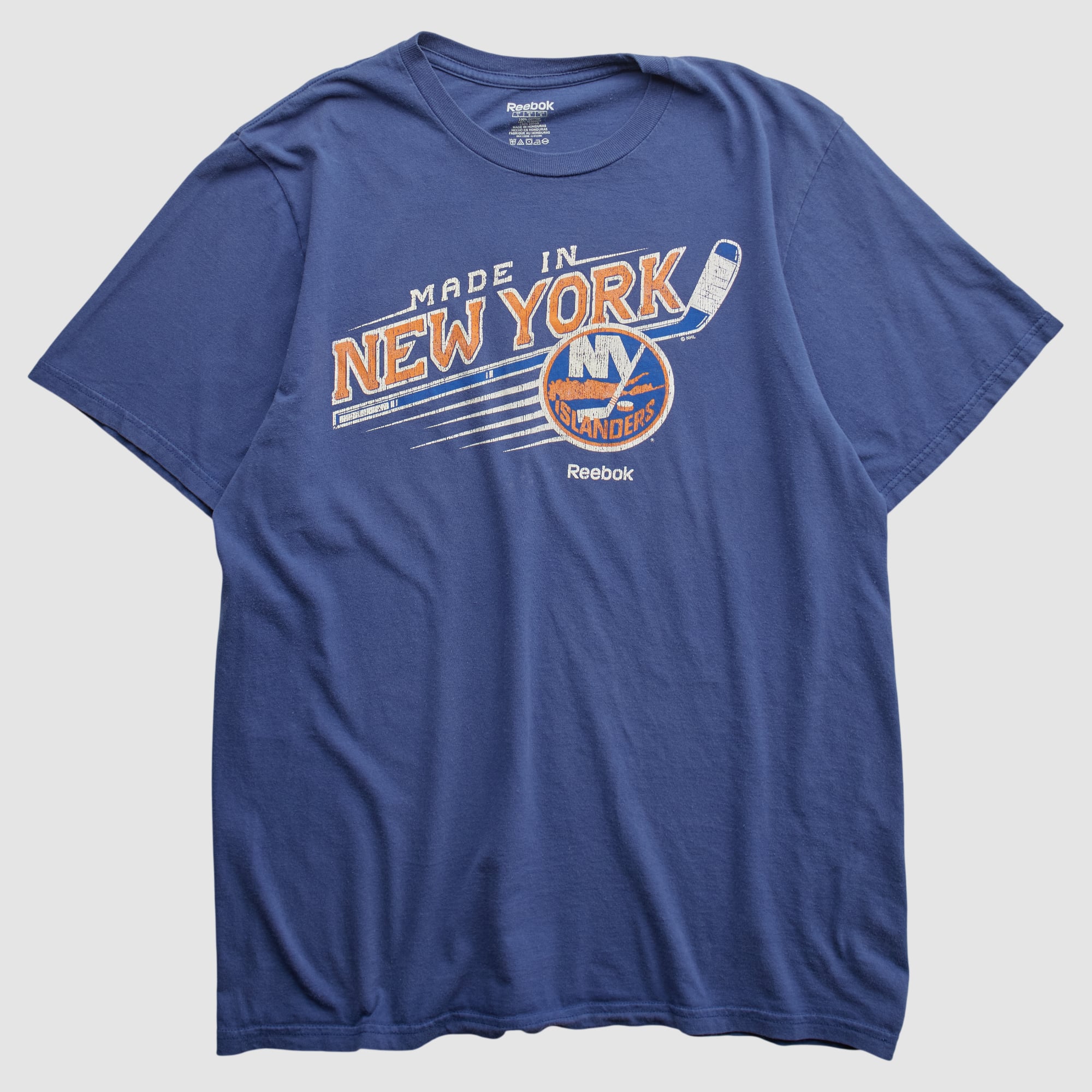 New York Islanders Reebok 2010s T-shirt - Navy - S