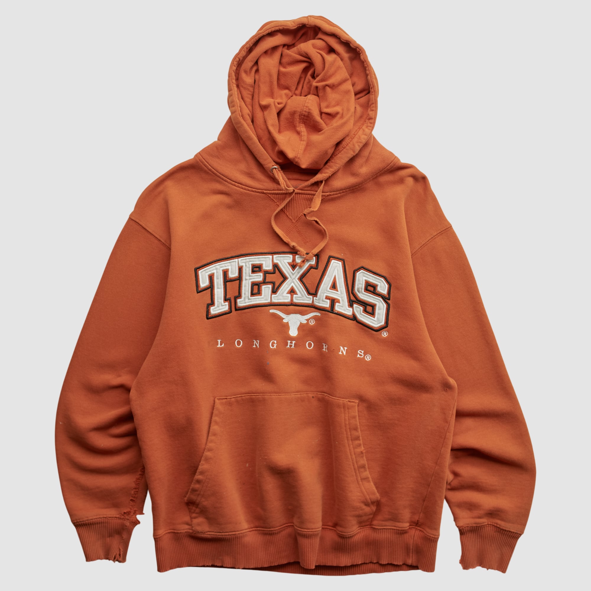 Texas Longhorns 2010s Hooded Pullover Sweatshirt - Orange - XS