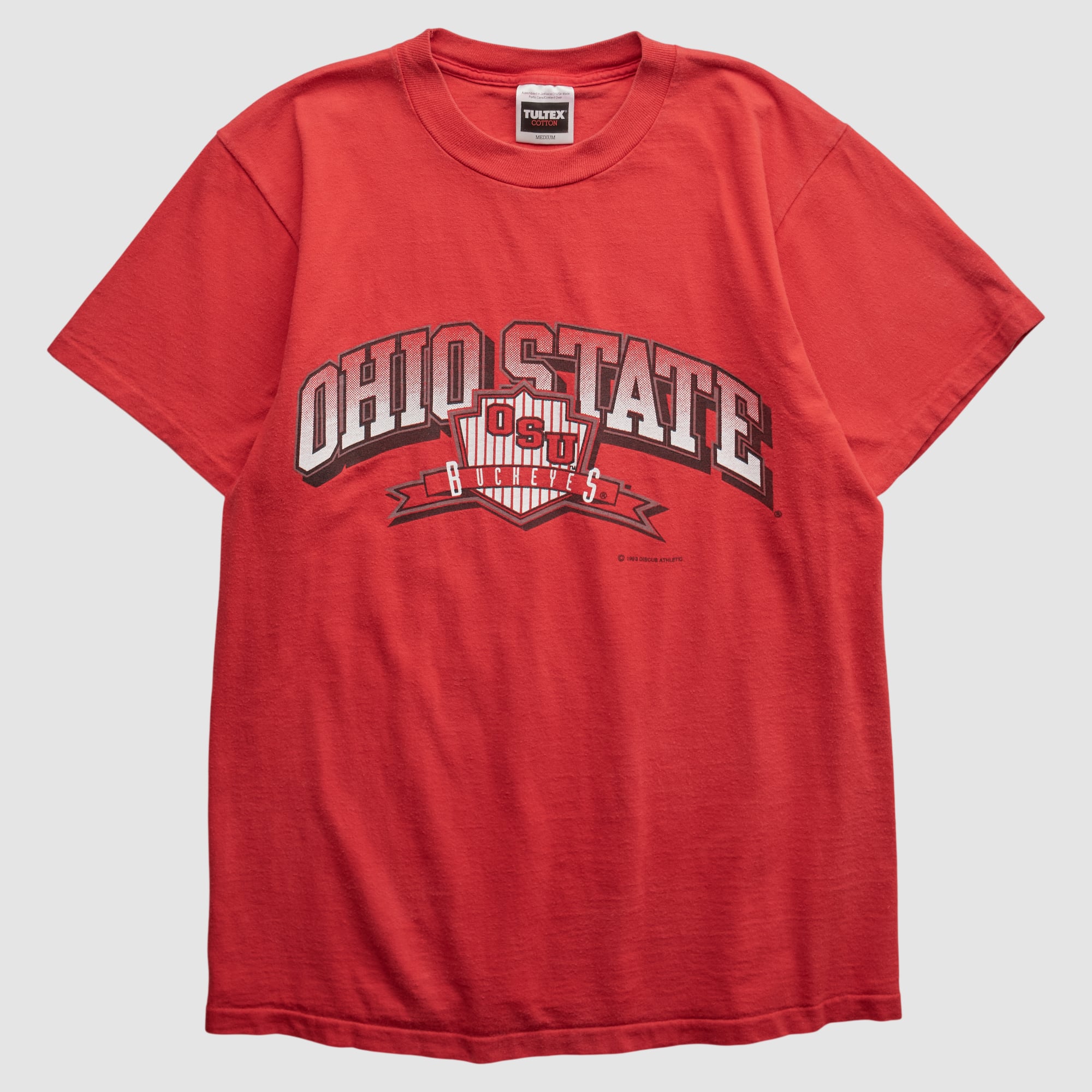 Ohio State Buckeyes Tultex 1993 T-shirt - Red - XS