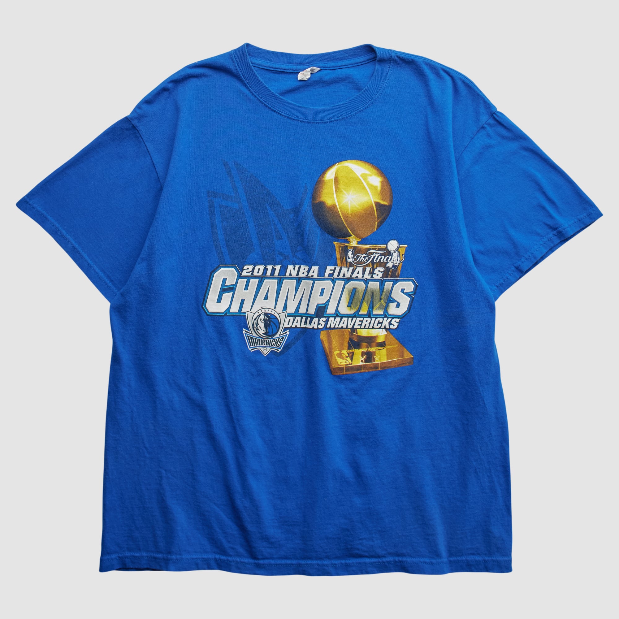 Dallas Mavericks Jerzees 2011 T-shirt - Blue - S