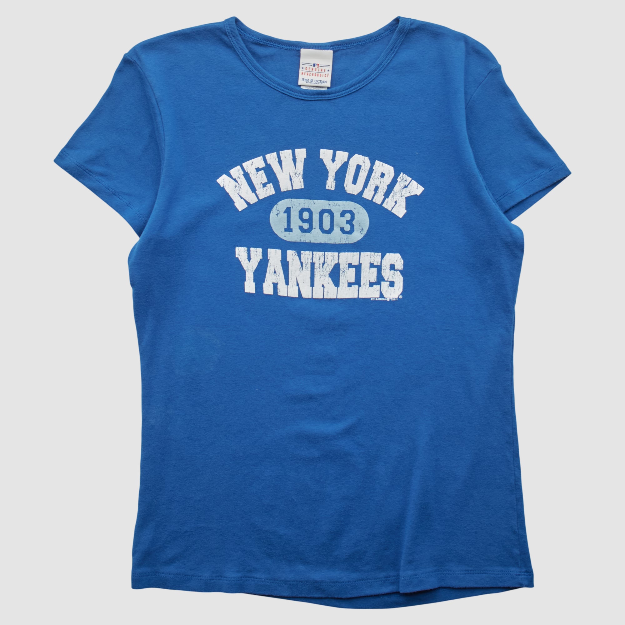 New York Yankees Genuine Merchandise 2011 T-shirt - Blue - S