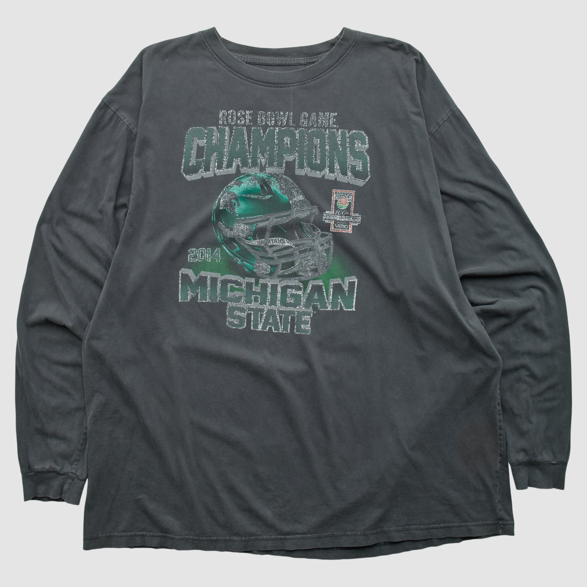 Michigan State Spartans 2014 Long Sleeve T-shirt - Black - 3XL
