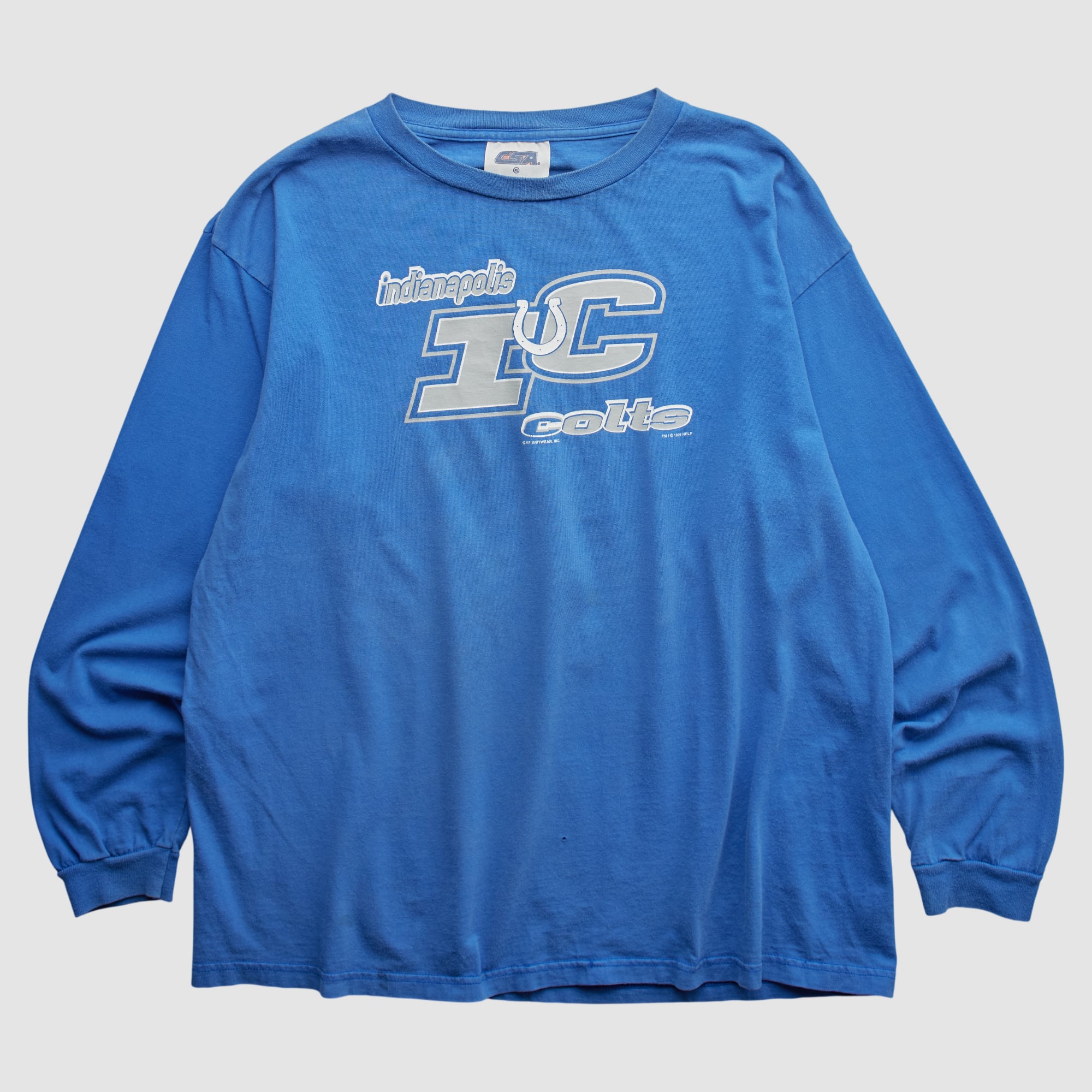 Indianapolis Colts CSA 2000s Long Sleeve T-shirt - Blue - L