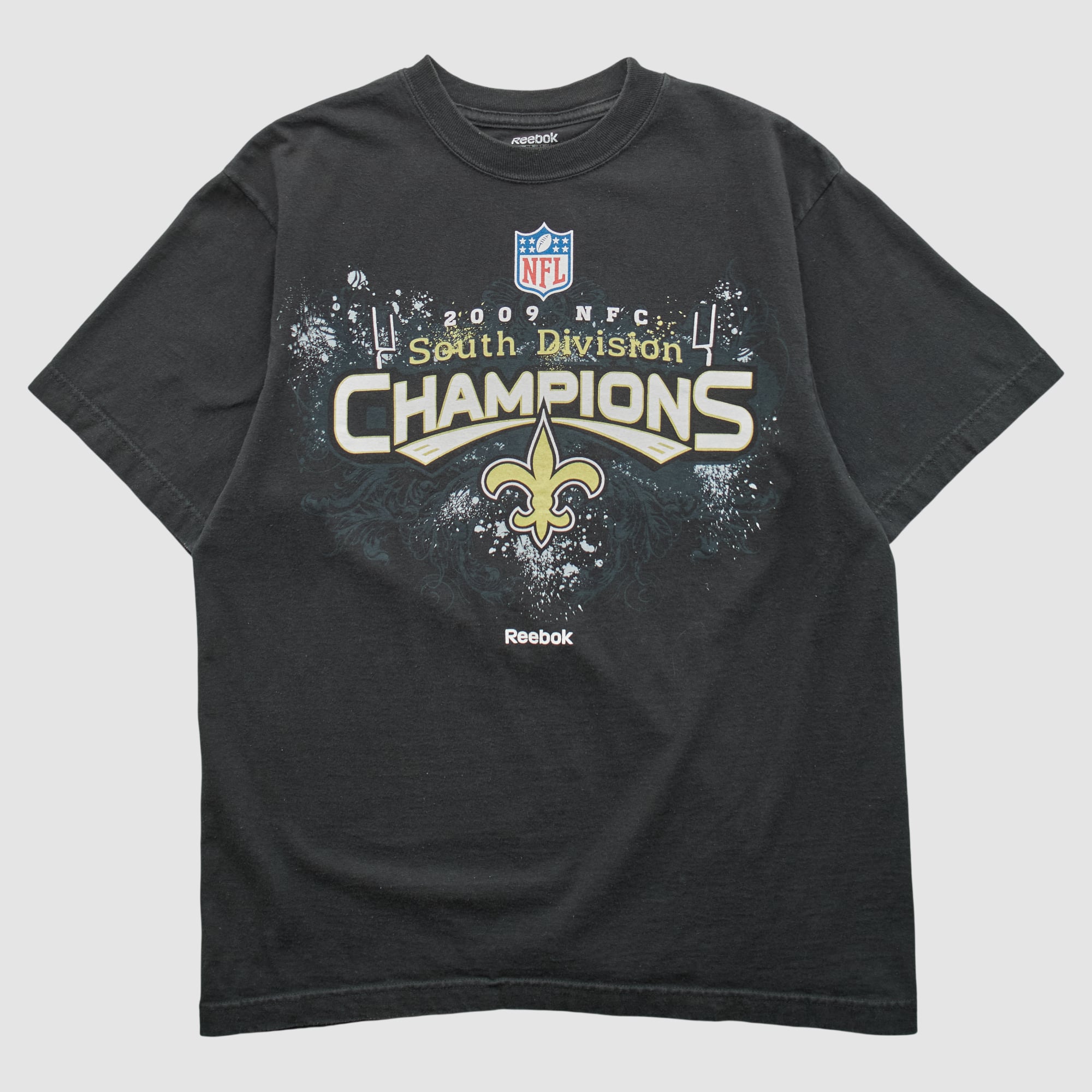 New Orleans Saints Reebok 2009 T-shirt - Black - S