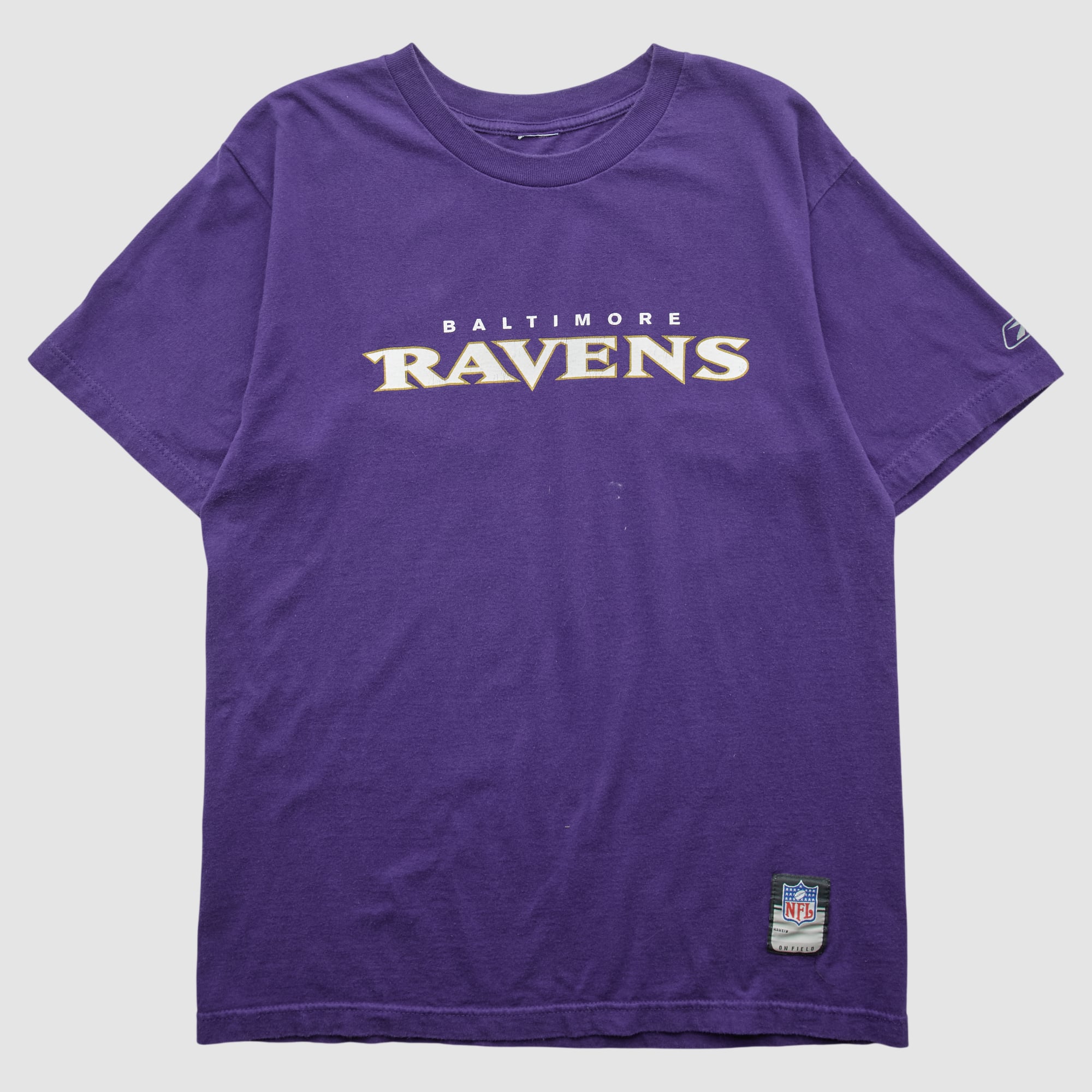 Baltimore Ravens Reebok 2000s T-shirt - Purple - S