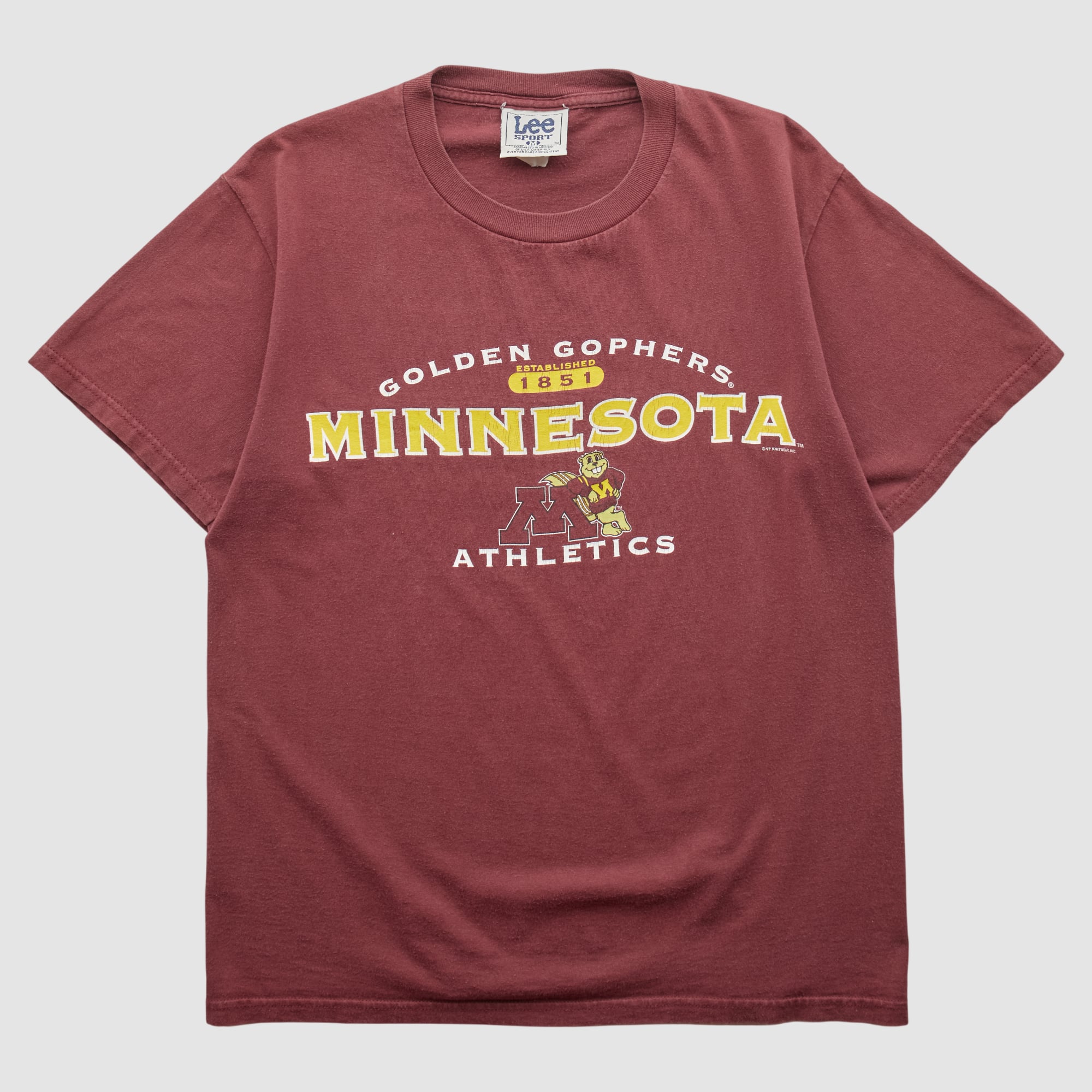 Minnesota Golden Gophers Lee Apparel 2000s T-shirt - Maroon - S
