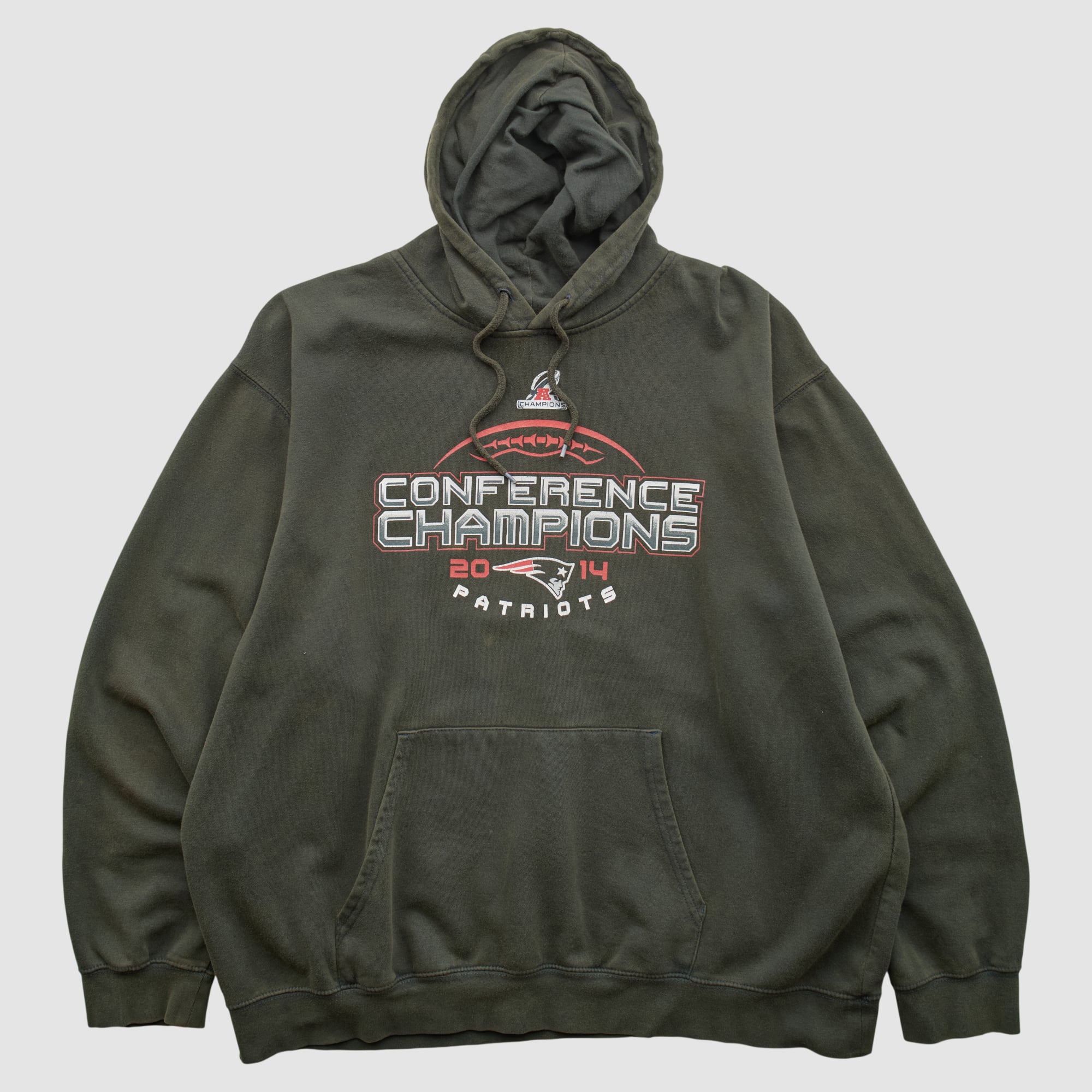 Conference Championships Majestic 2014 Hooded Pullover Sweatshirt - Black - 2XL