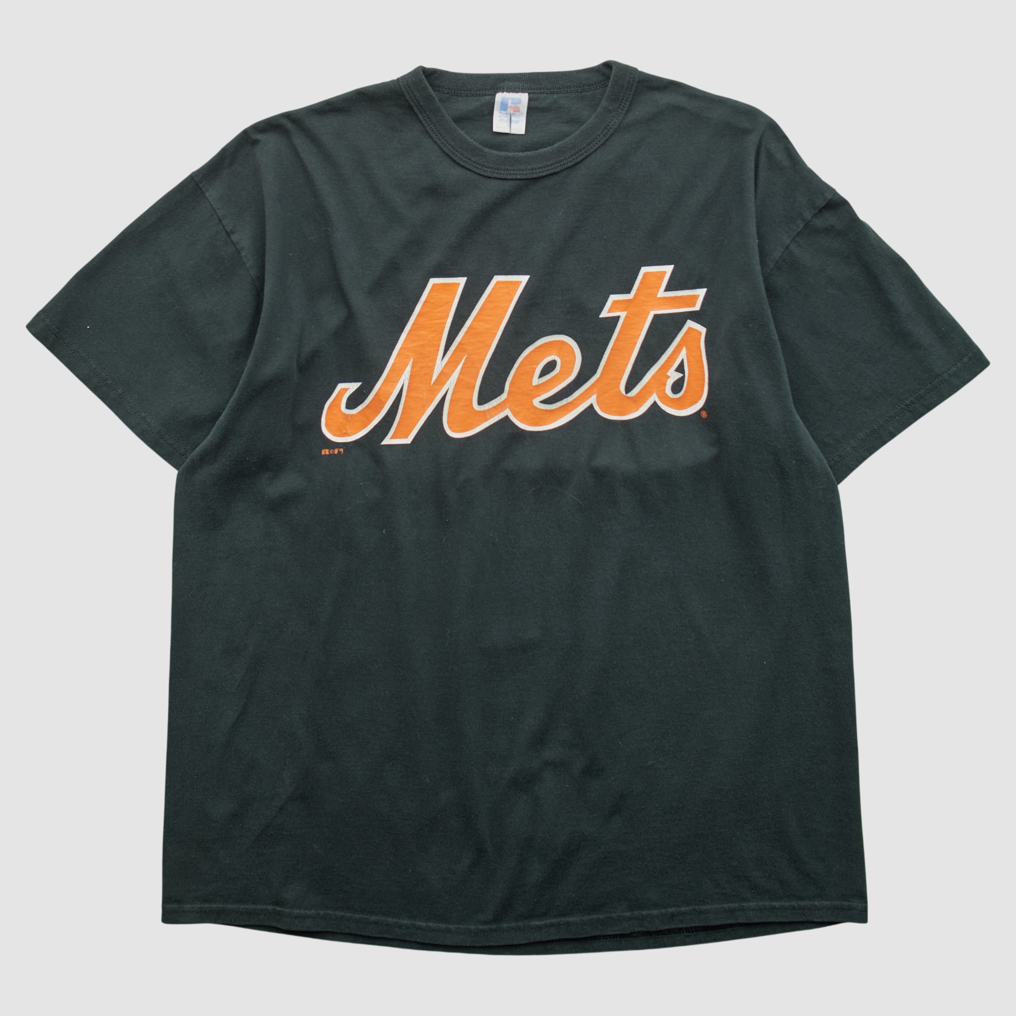 New York Mets Russell 2000s T-shirt - Black - 2XL