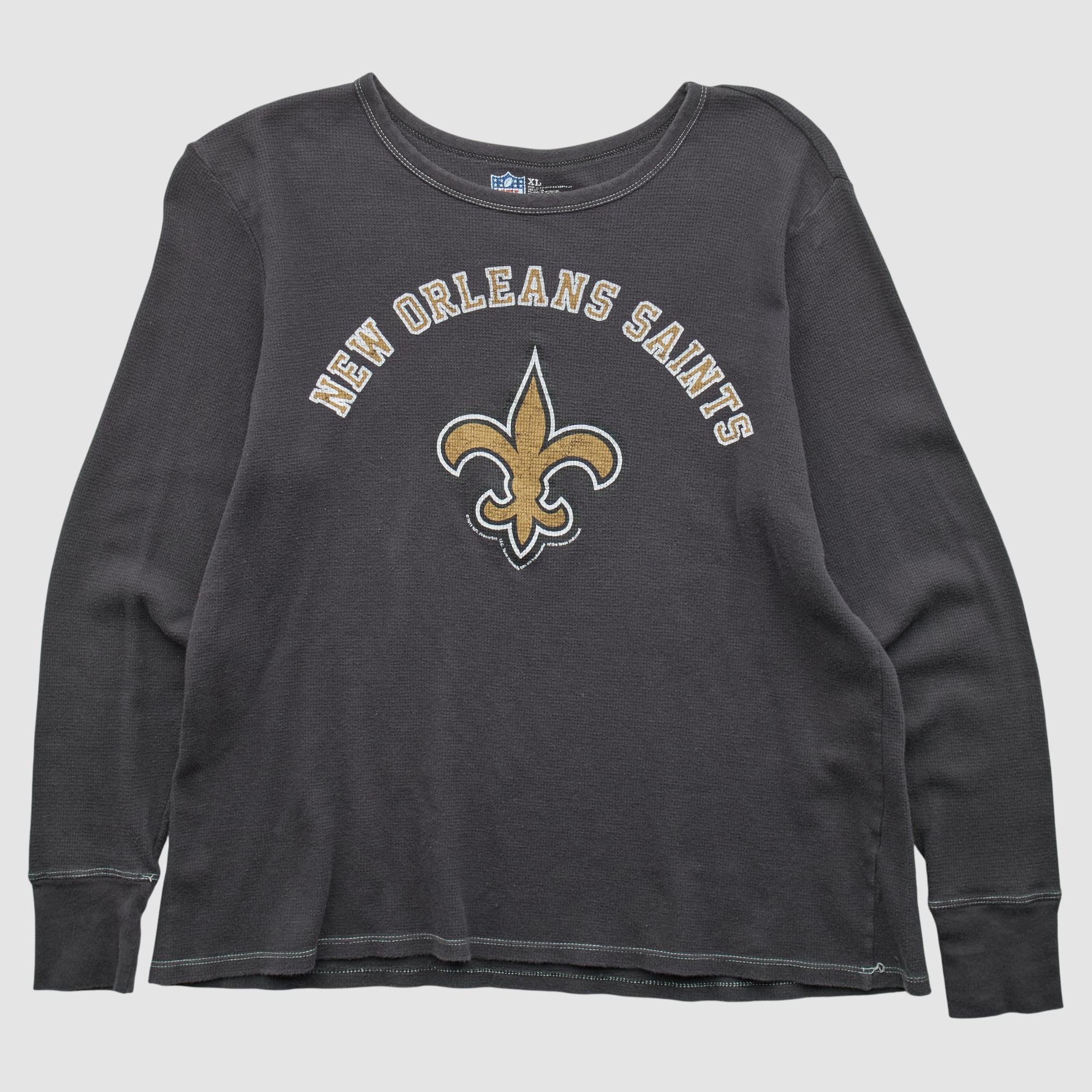 New Orleans Saints NFL 2010s Long Sleeve Top - Black - 2XL